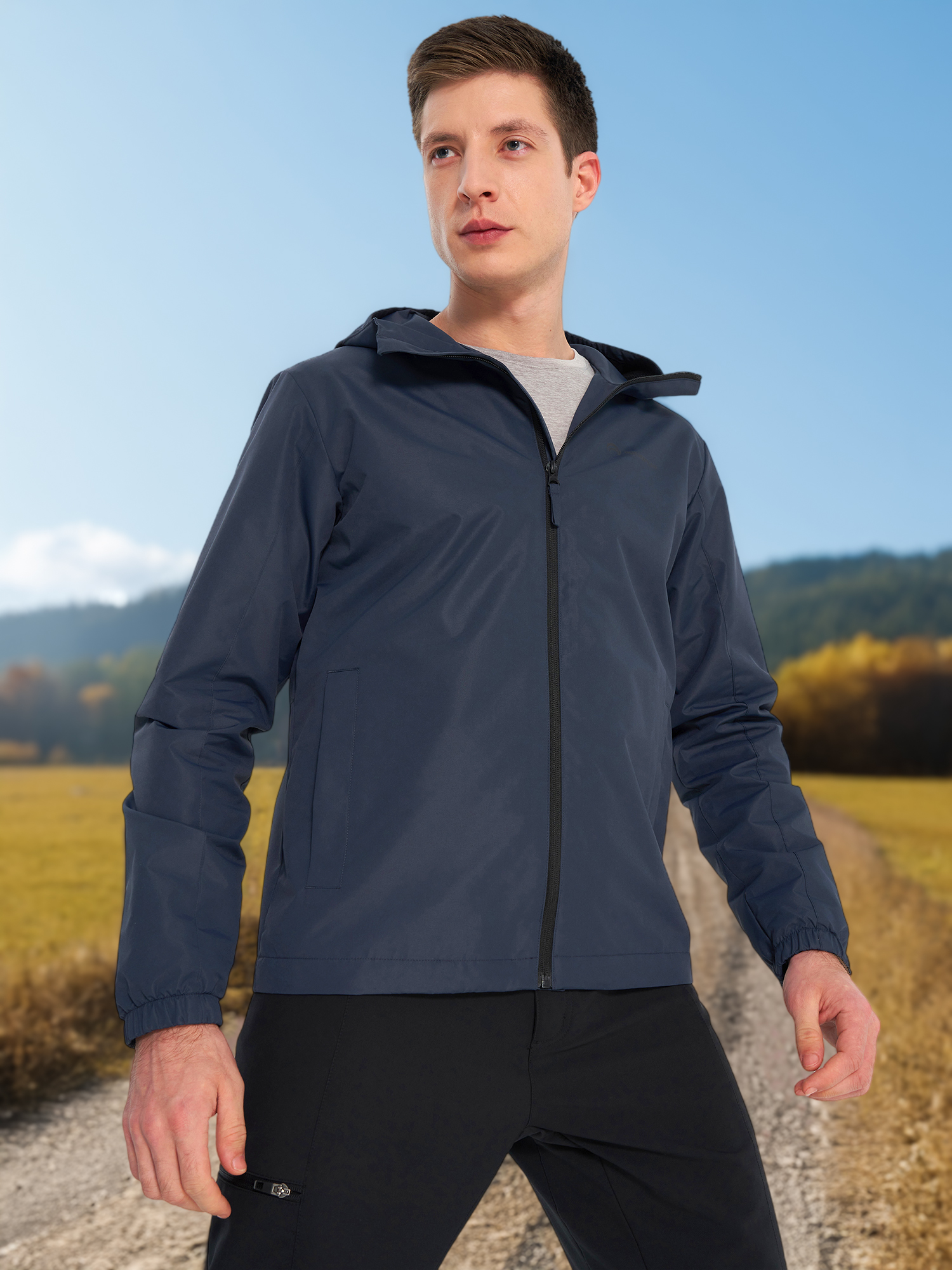 Ветровка Outventure Мужская, синий, арт. 35648