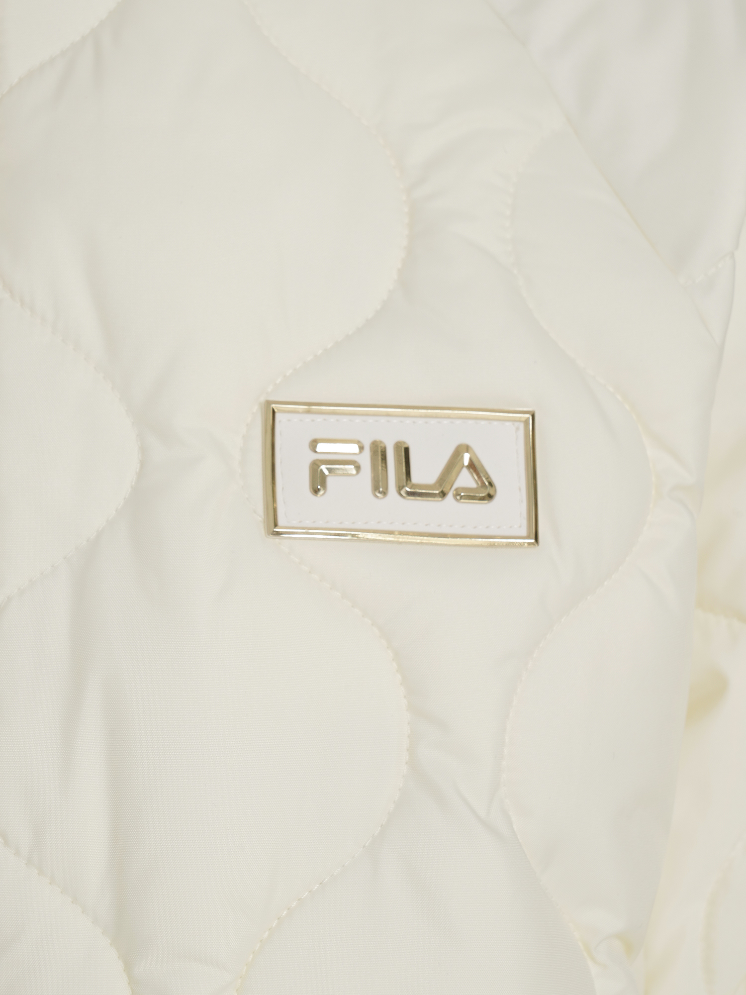 фото Пальто утепленное для девочек fila, бежевый