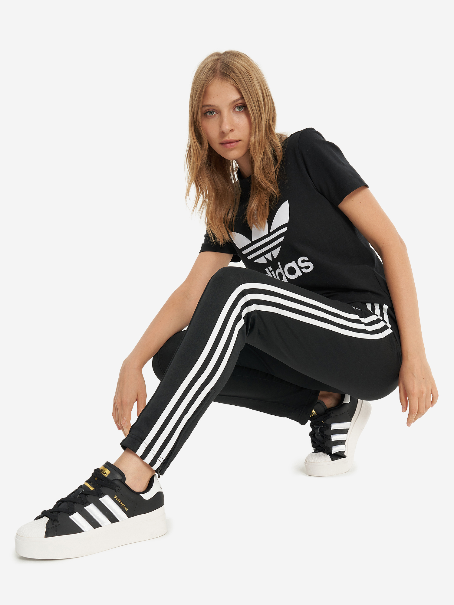 Брюки женские adidas, Черный IK6600A01-, размер RUS 42-44 - фото 3