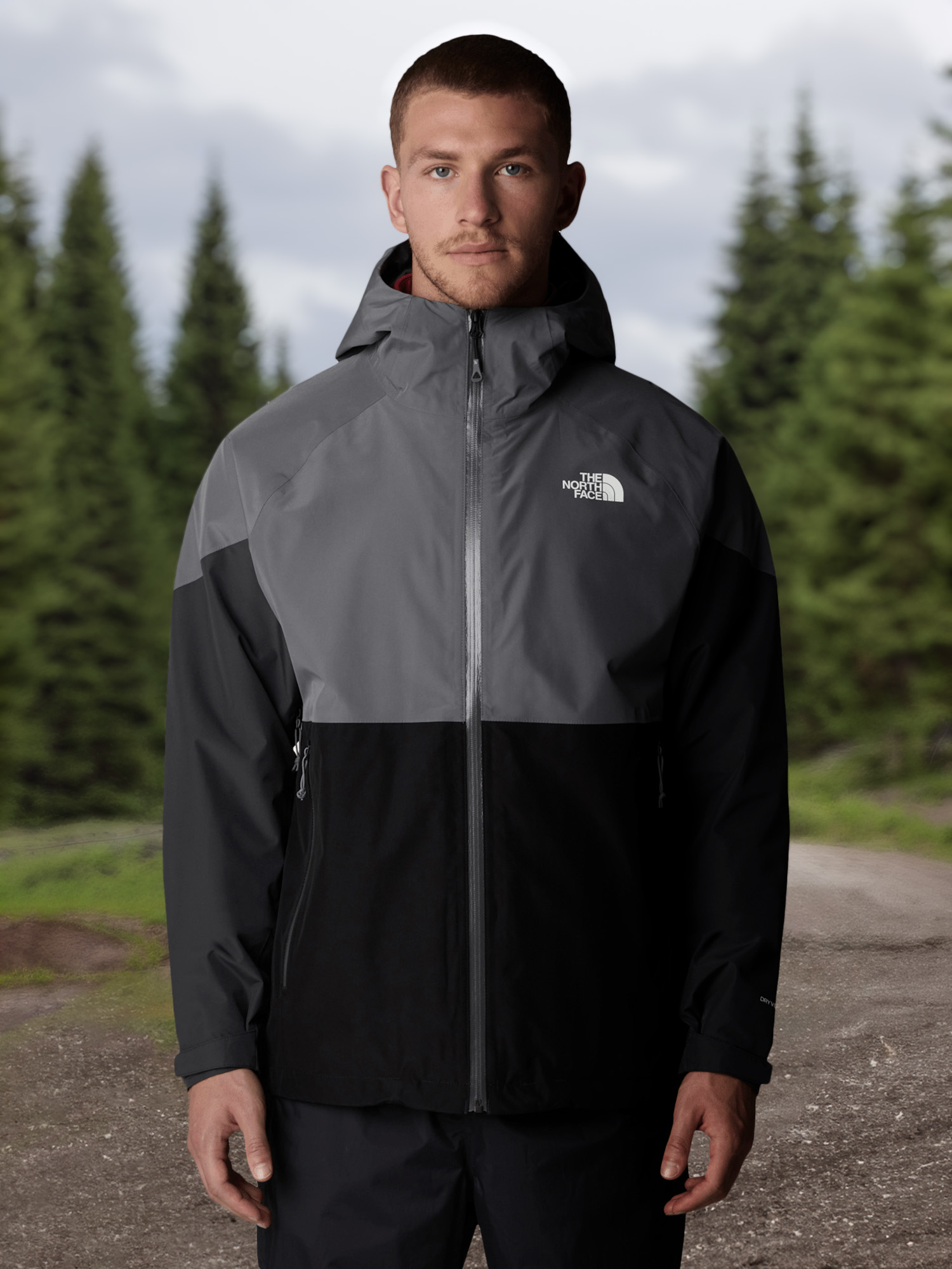 Куртка мембранная мужская The North Face Lightning, Серый