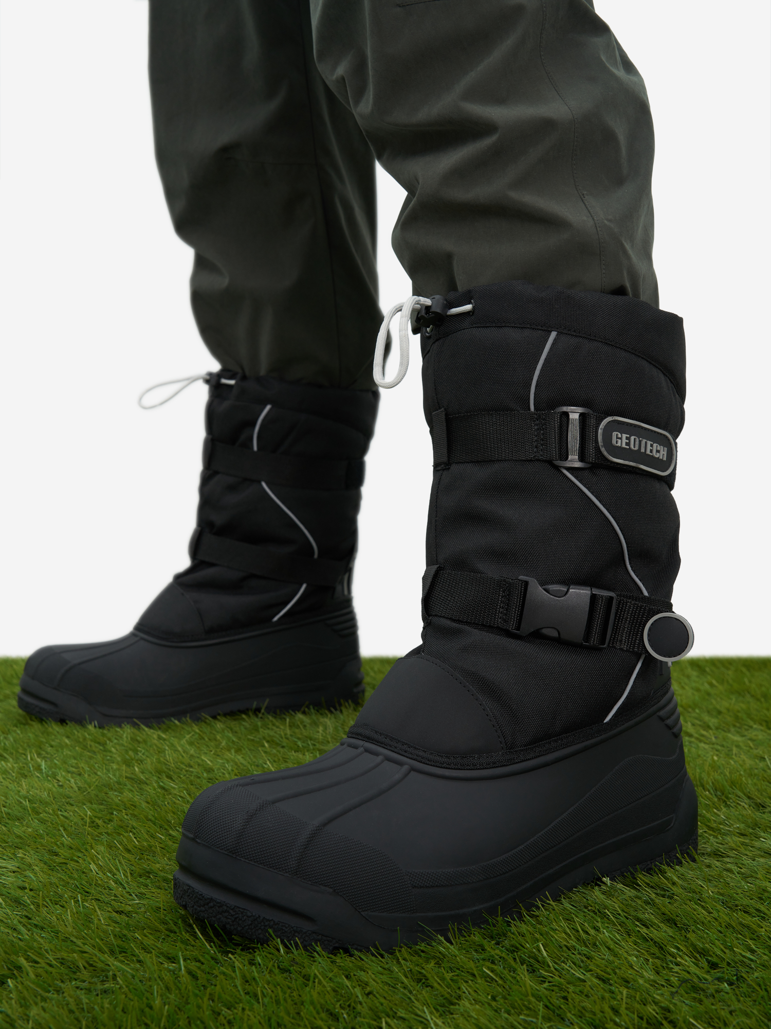 Сапоги утепленные мужские Geotech Tar Fur, Черный