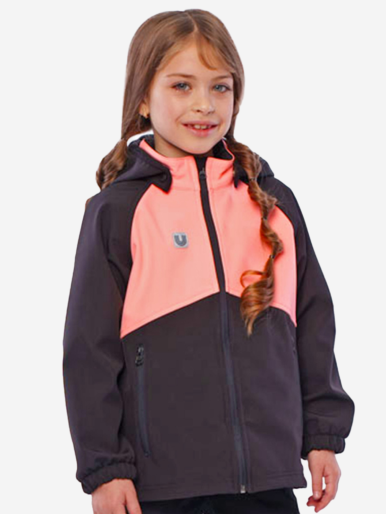 

Куртка из софтшелла детская UKI KIDS, Оранжевый