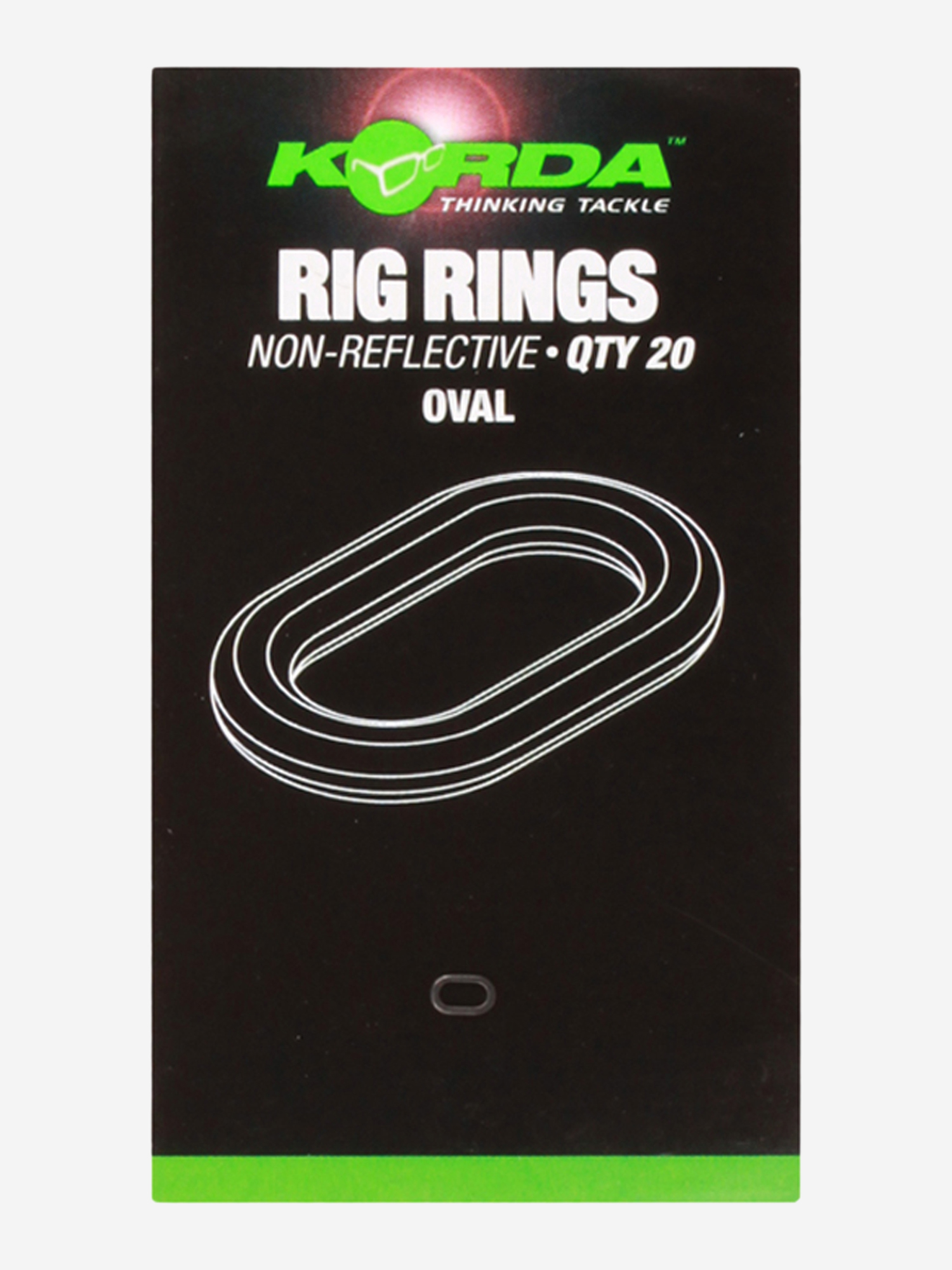 Изображение товара KORDA Кольцо стальное овальное Rig Ring Oval L