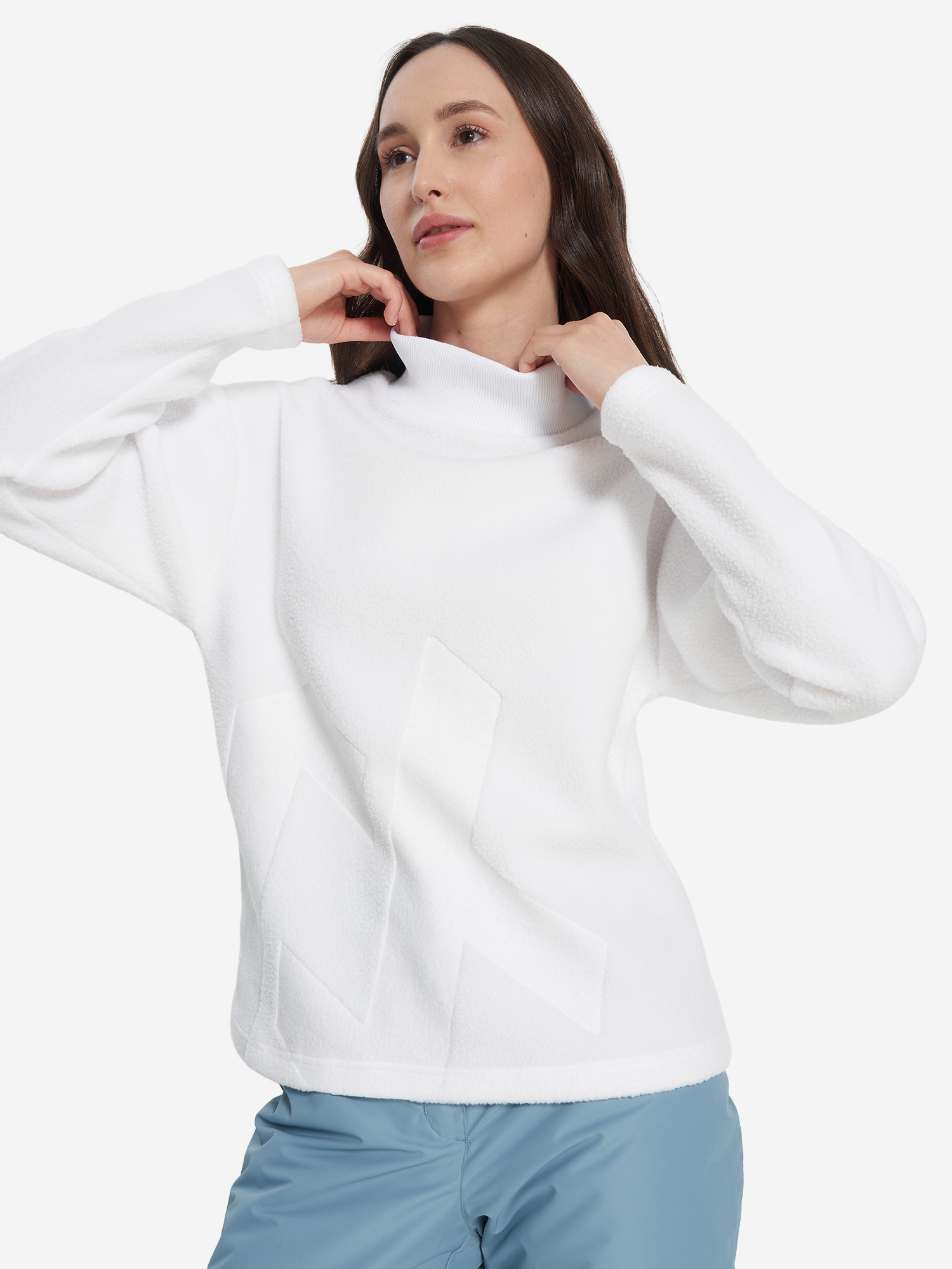 Джемпер флисовый женский Volkl, белый, арт. 138793vlkl-00
