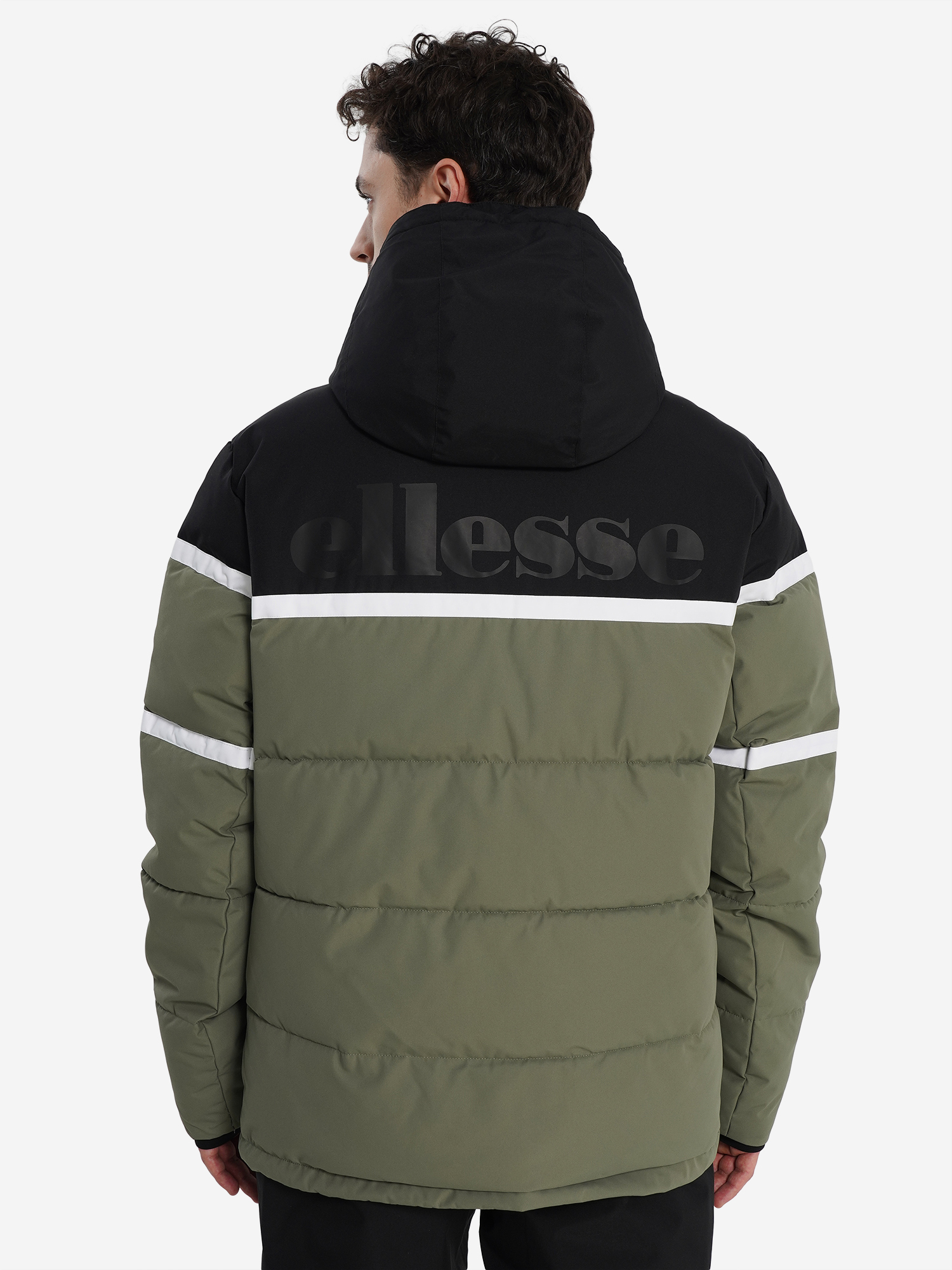 фото Куртка утепленная мужская ellesse, зеленый