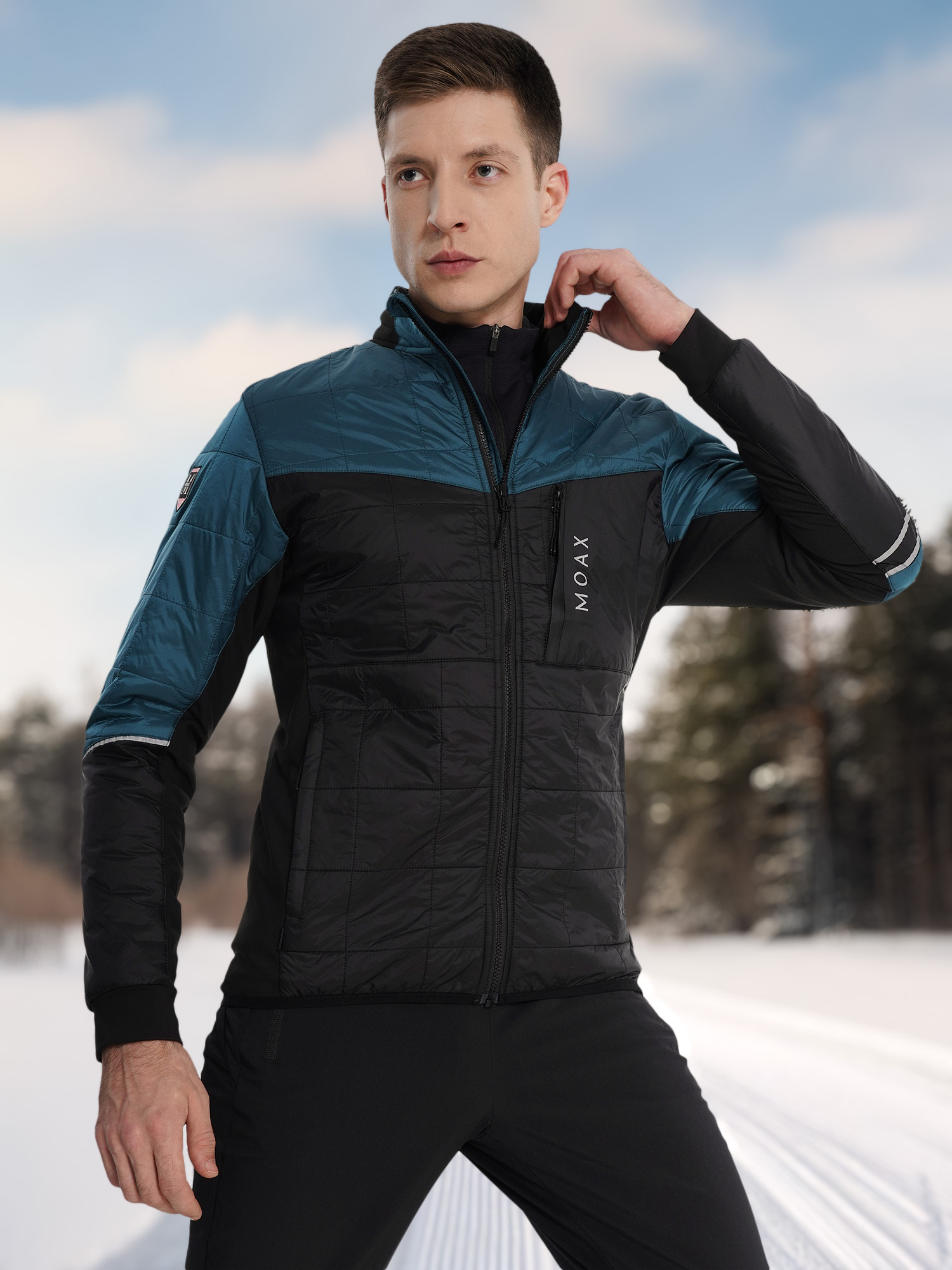 Куртка утепленная мужская Moaxsport Royal, зеленый, арт. mx314271m57-79004