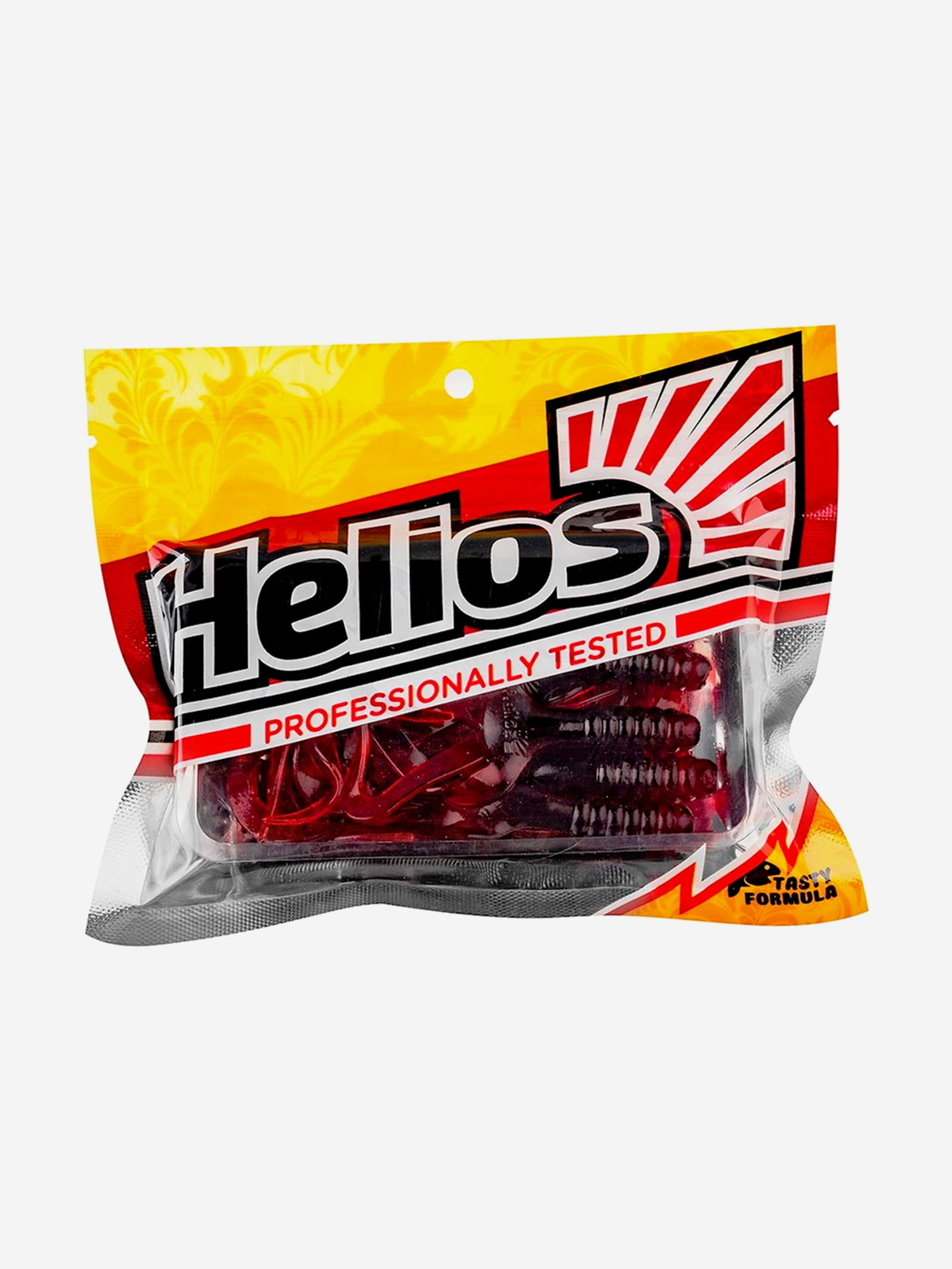 Изображение товара Мягкая приманка Helios Credo Four Tail, 3,35" / 8,5 см, Cola, 10 штук (HS-20-045), Коричневый