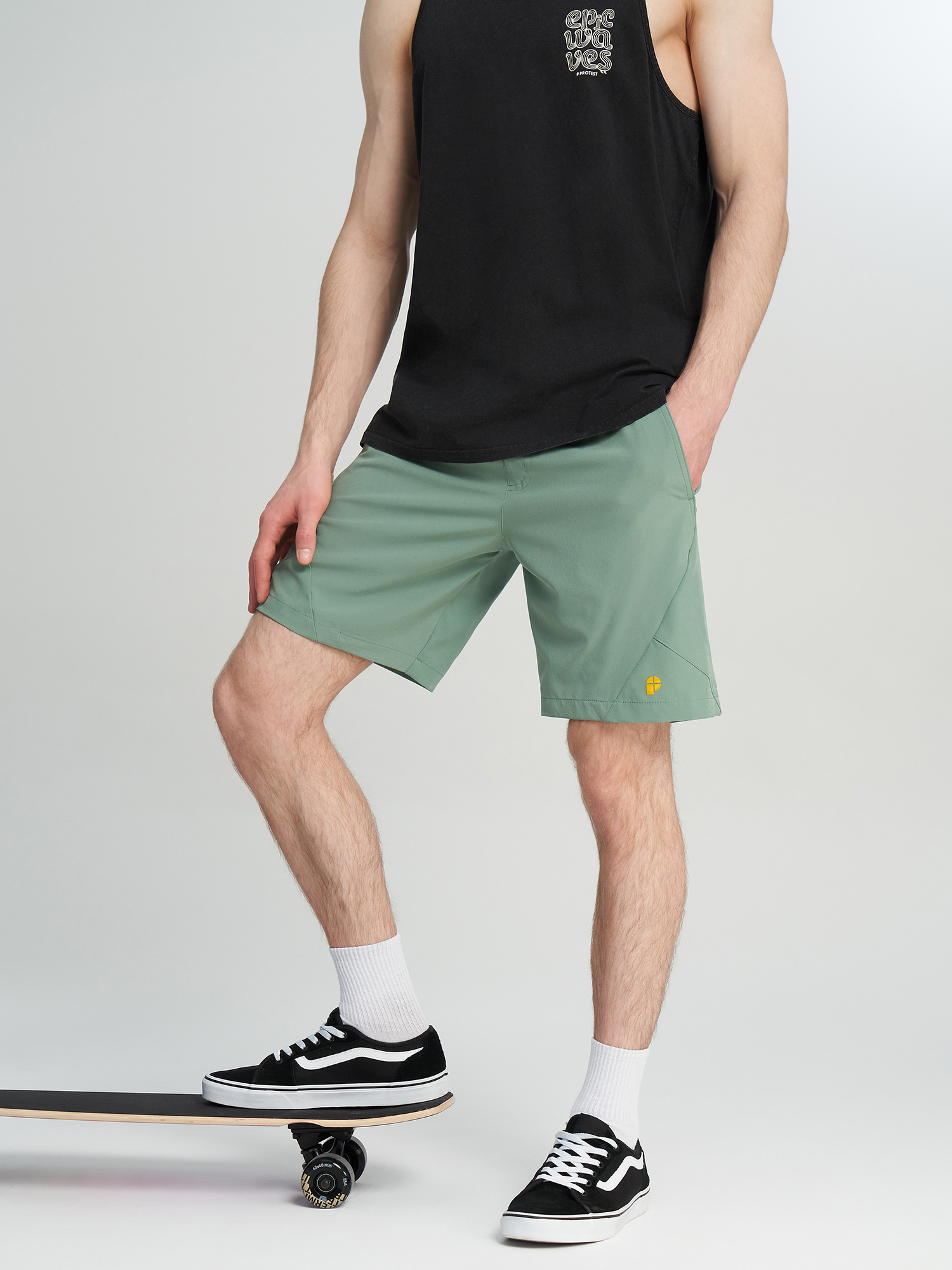Шорты мужские Protest, зеленый, арт. 142403PR0-G3