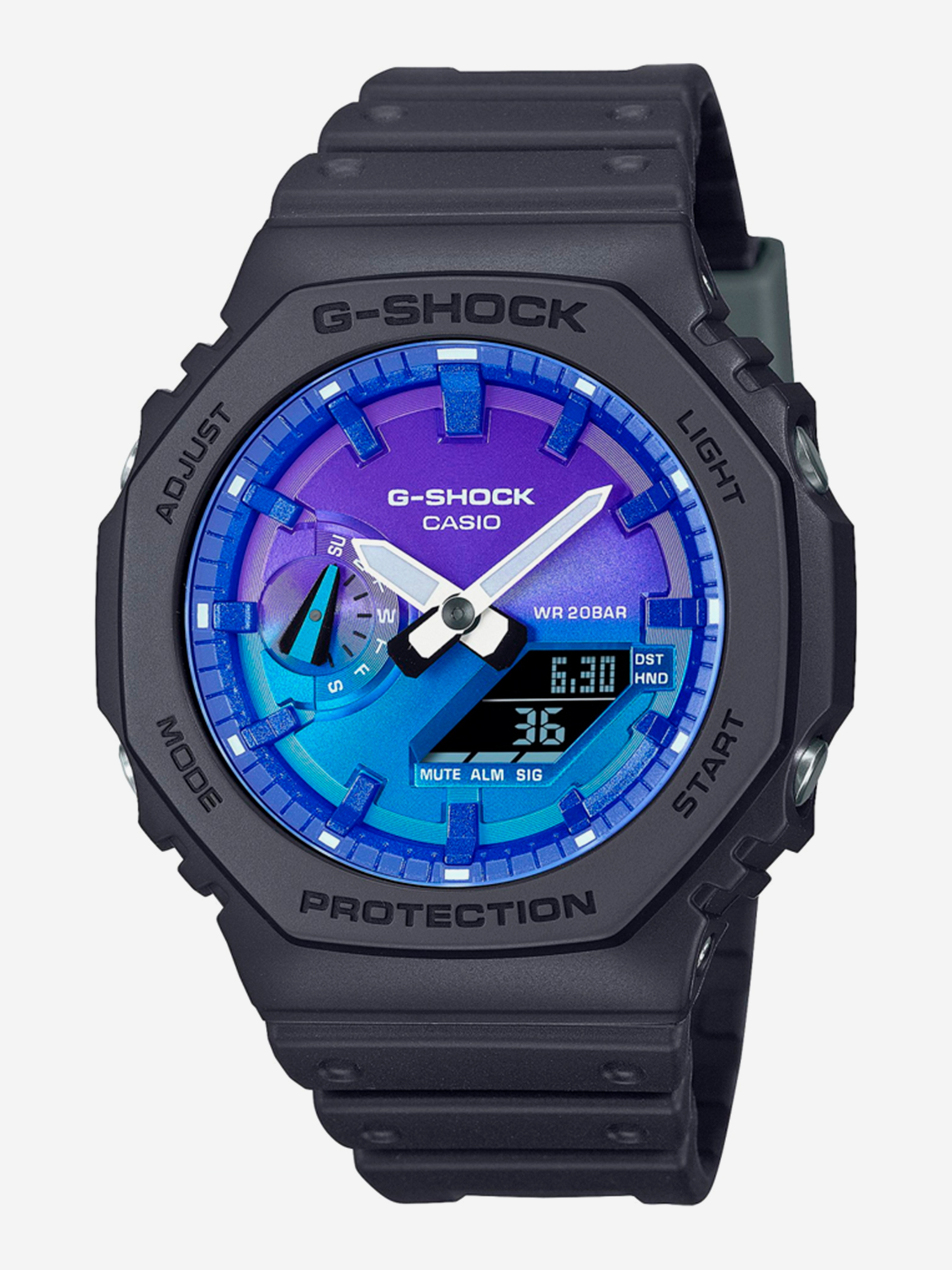 

Спортивные часы CASIO GA-2100FL-1A, Черный