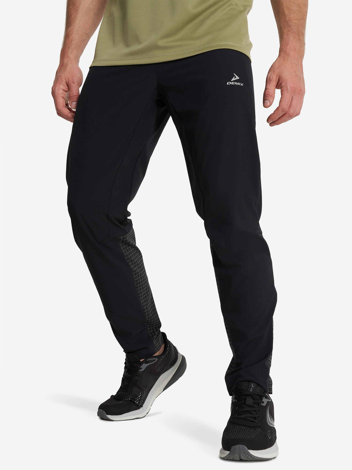 Изображение товара Мужские беговые брюки Demix с светоотражающими элементами