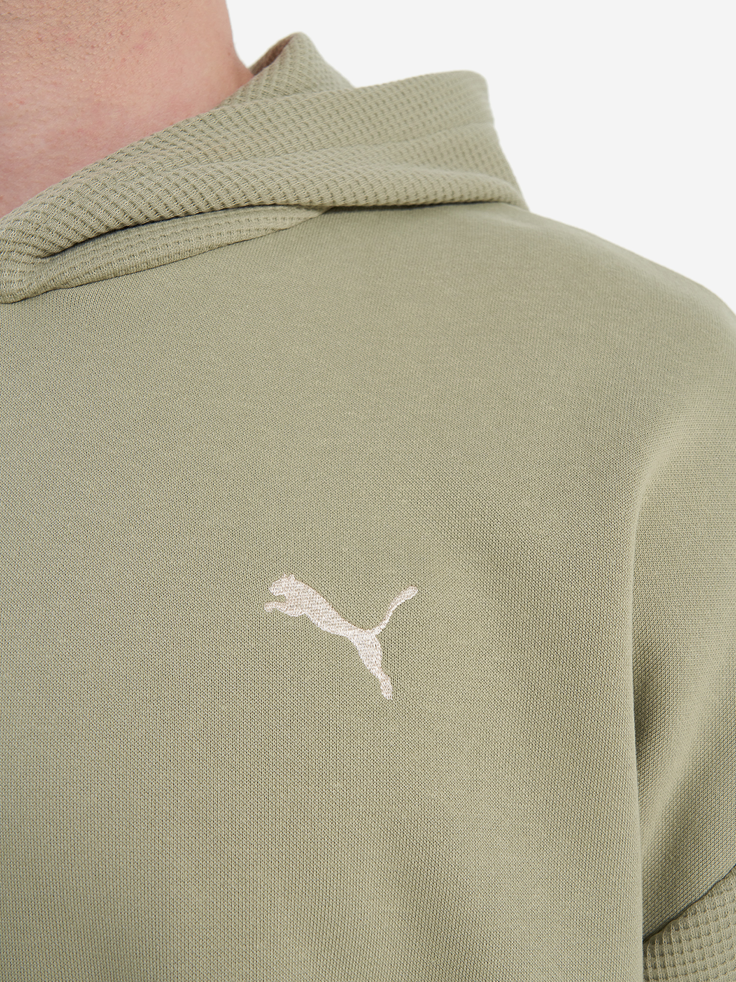 фото Худи мужское puma class, зеленый