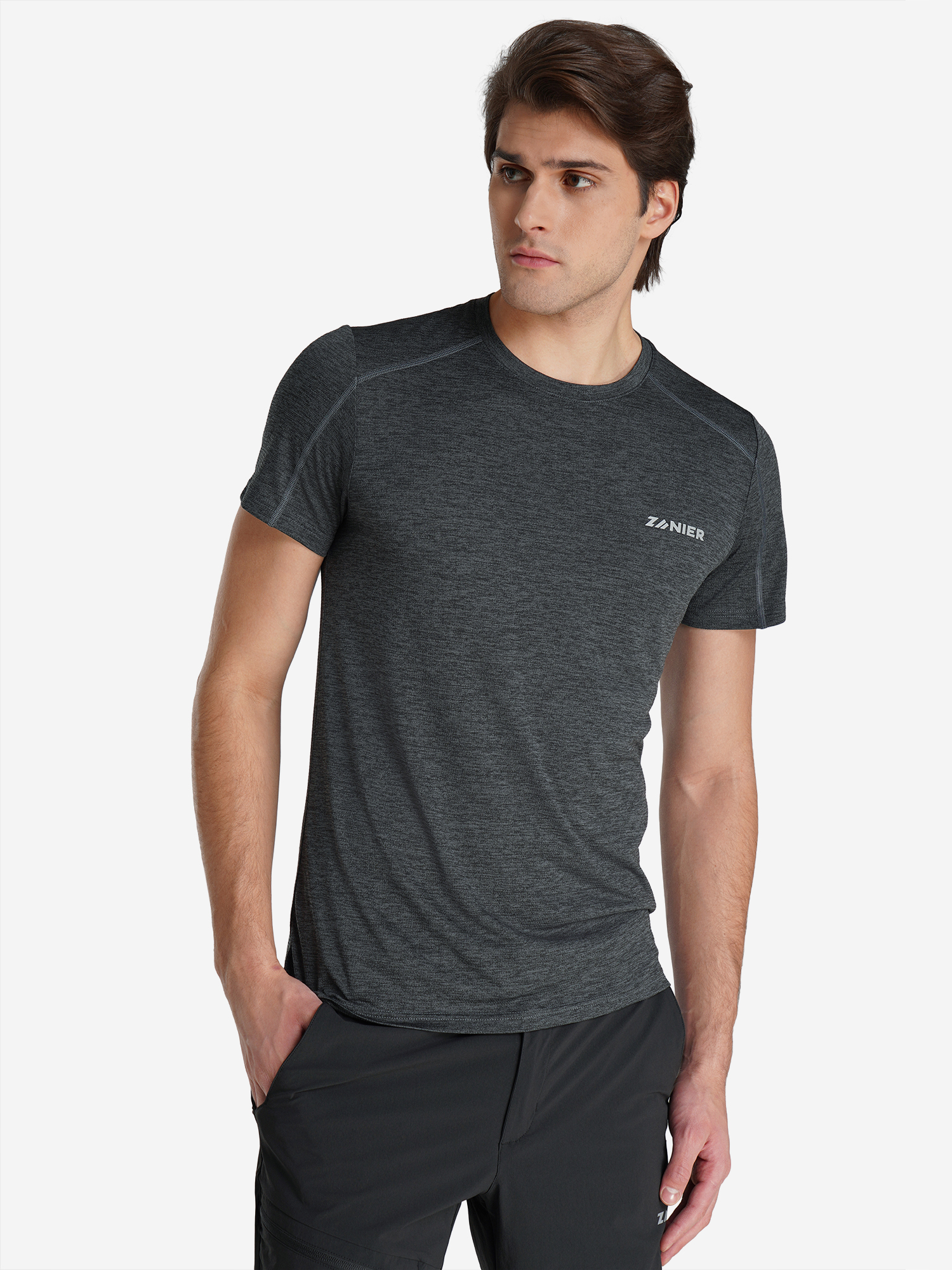 Футболка мужская Zanier, серый, арт. 140977Z08-4A