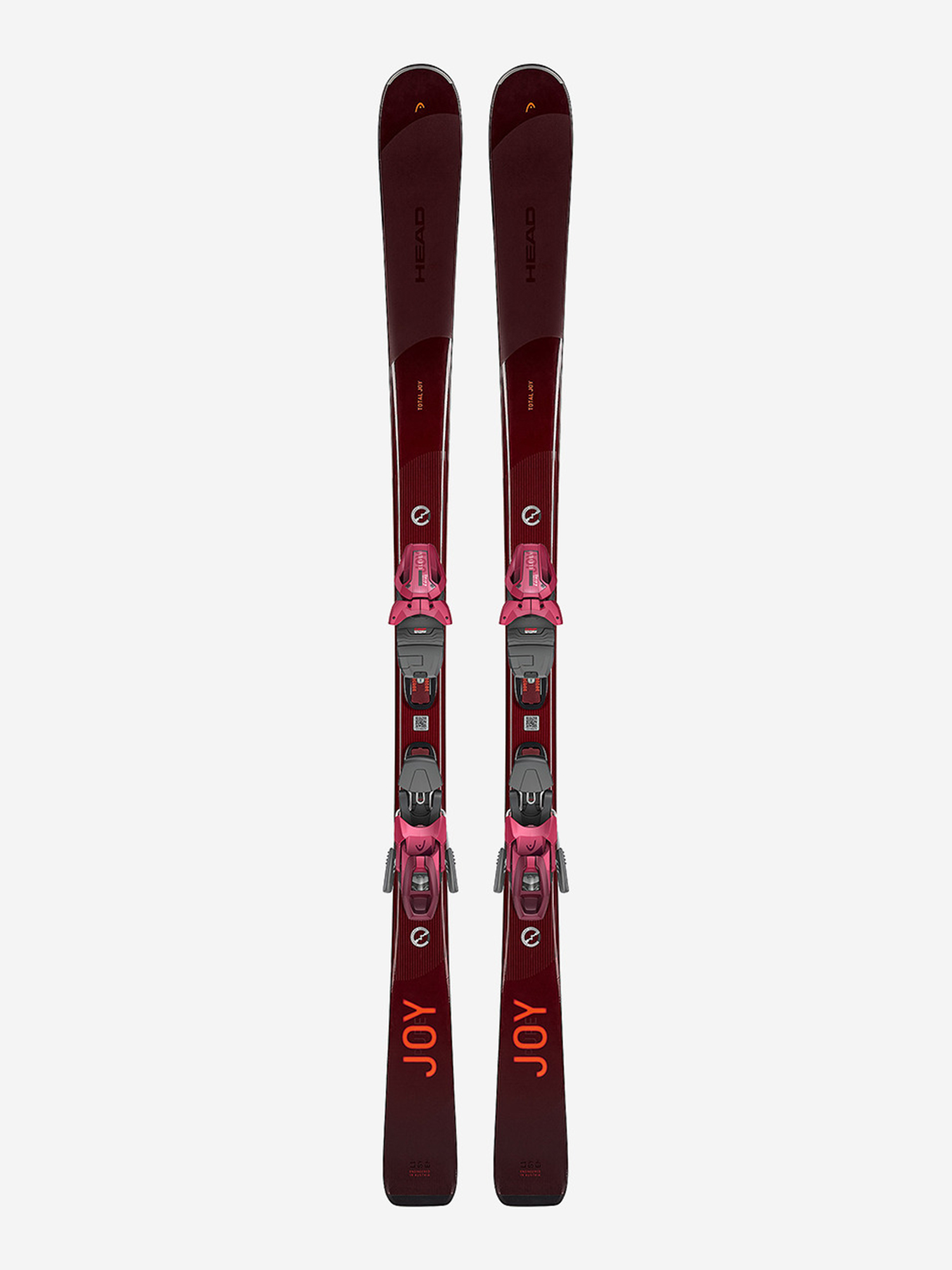 

Горные лыжи с креплениями Head e-Total Joy SW SLR + Joy 11 GW SLR 23/24, Красный