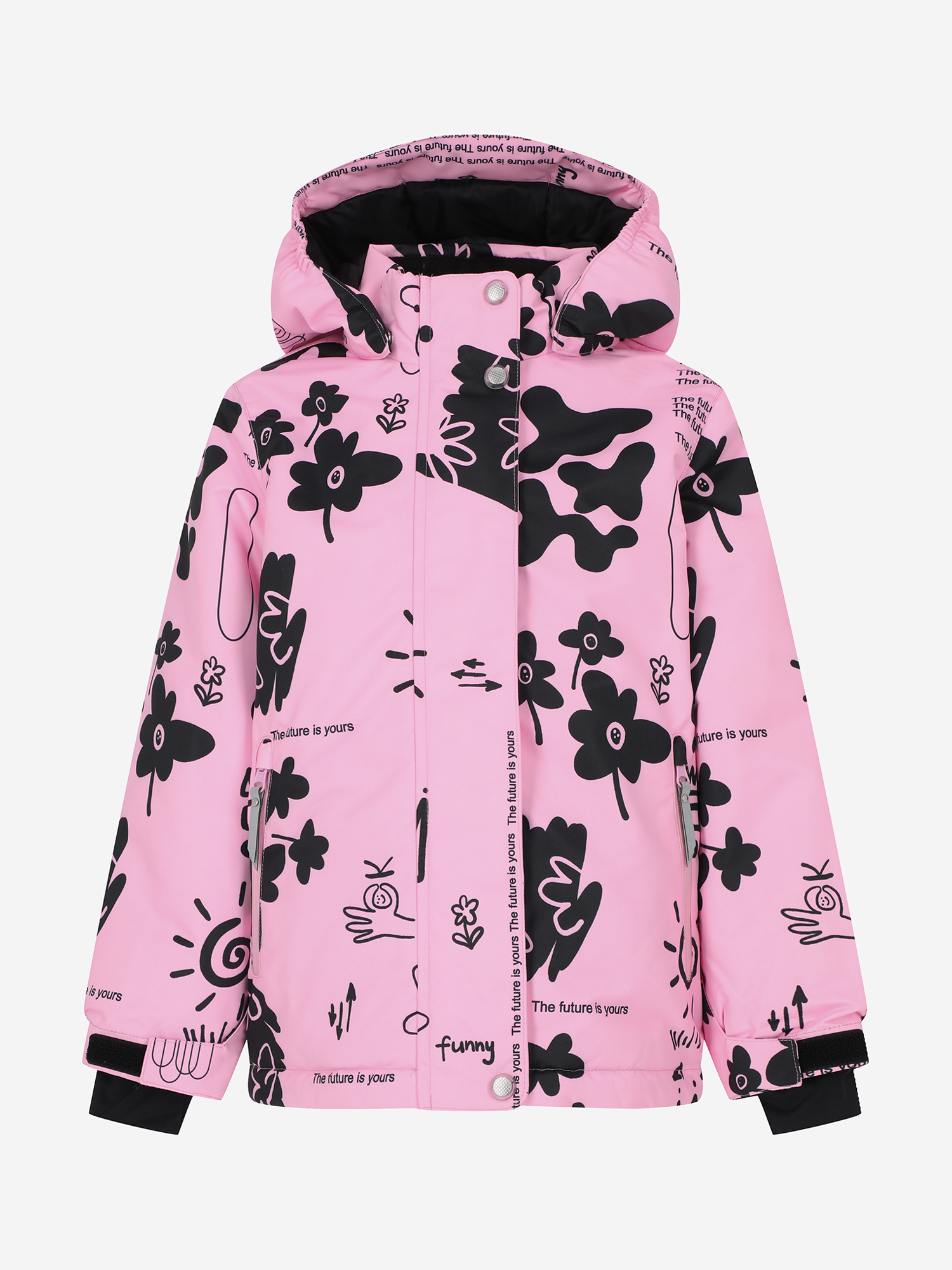 

Куртка утепленная для девочек Oldos!, Розовый