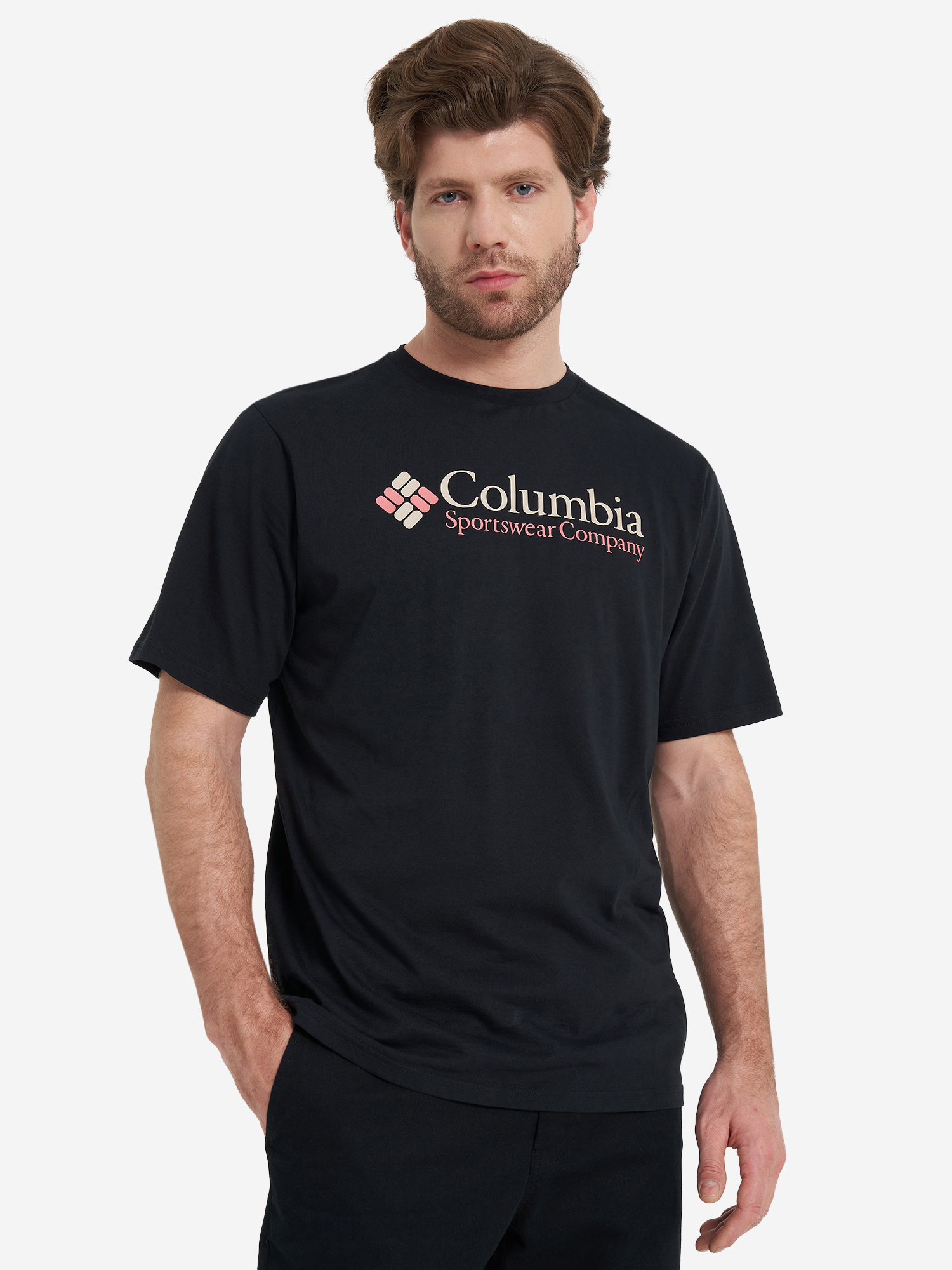 Футболка мужская Columbia Csc Basic Logo Short Sleeve, Серый 1680051CLB-027, размер RUS 50-52 | EUR L - фото 2