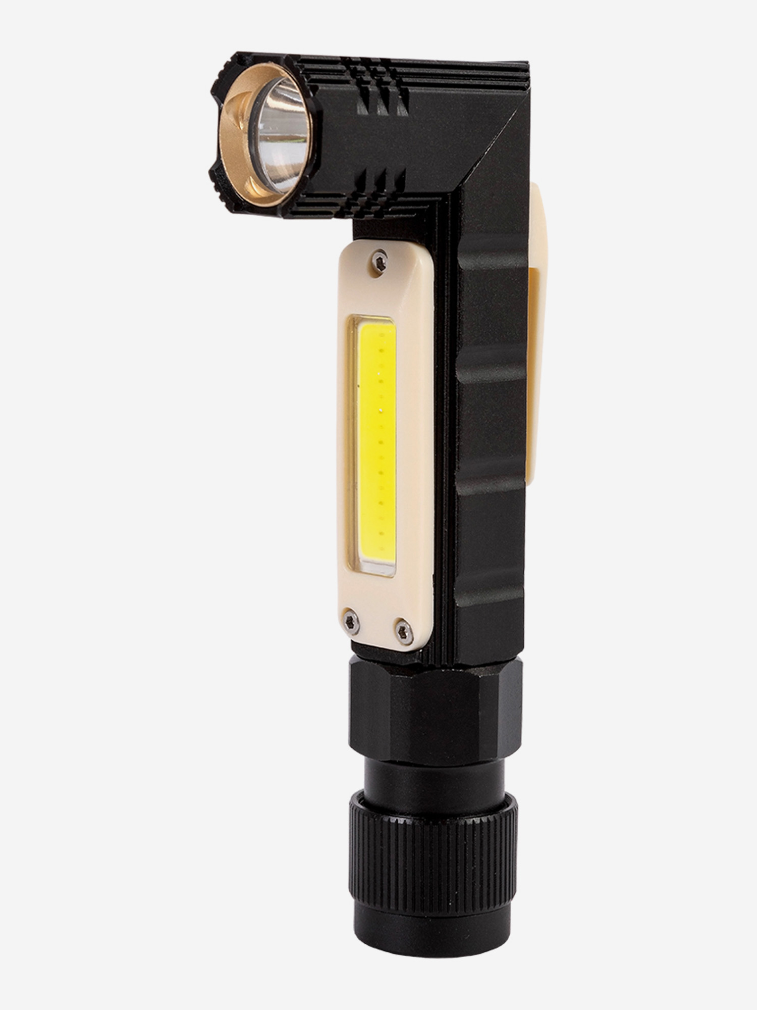 

Светодиодный ручной-налобный аккумуляторный USB фонарь GLANZEN UFL-0160-05, Черный
