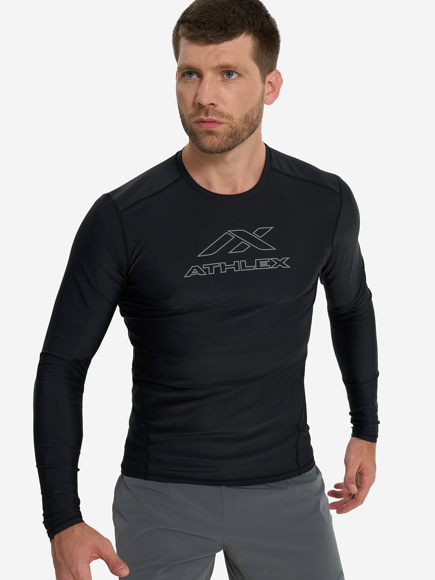 

Лонгслив мужской Athlex, Черный