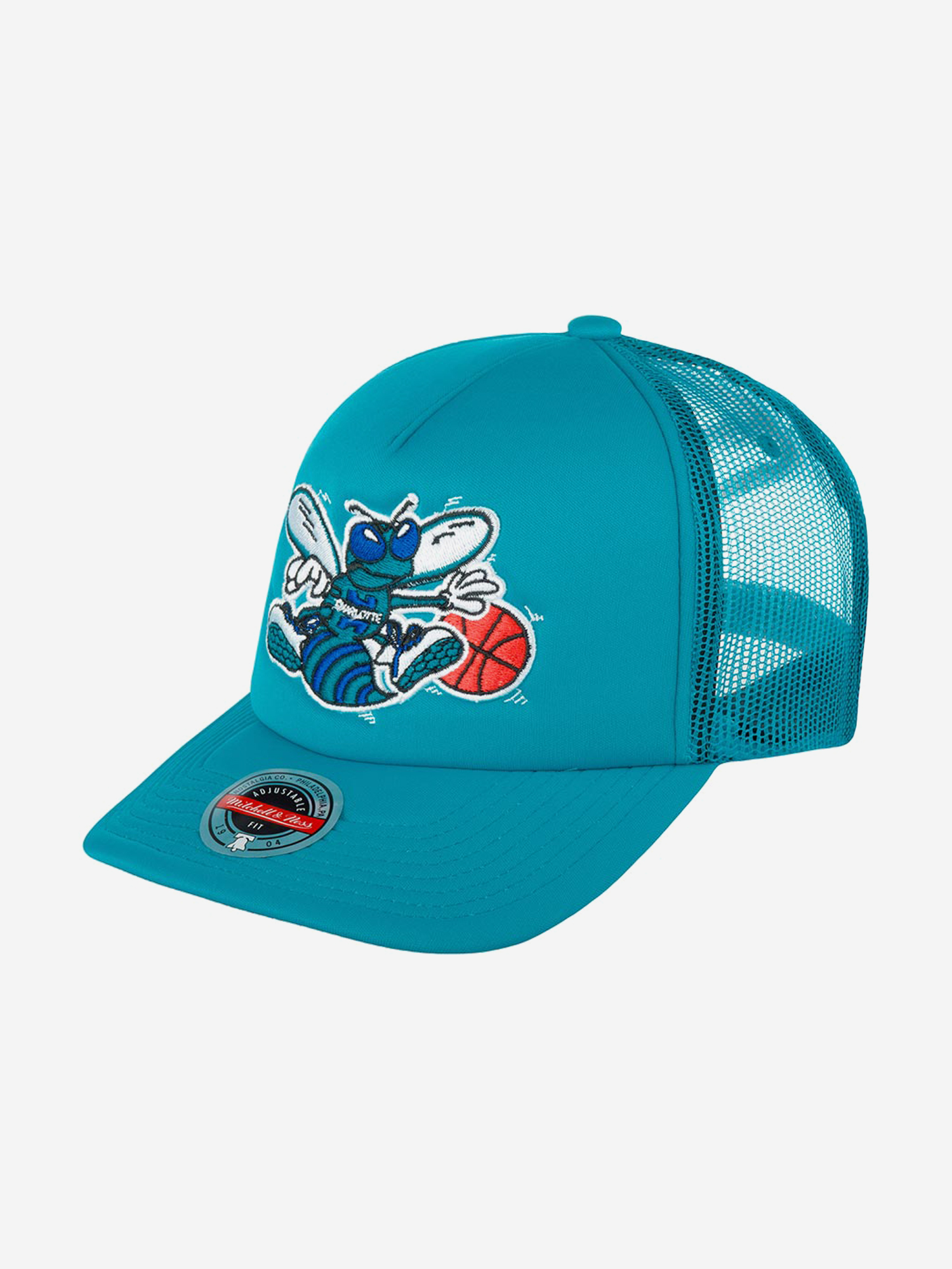 

Бейсболка MITCHELL NESS 6HSSSH21346-CHOTEAL Charlotte Hornets NBA (голубой), Голубой