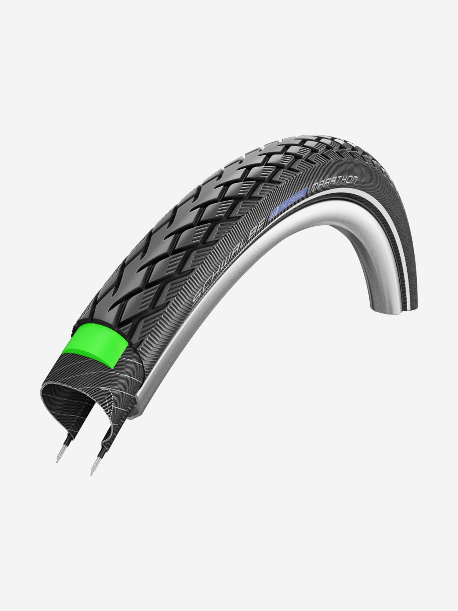 Покрышки и камеры  Спортмастер Покрышка Schwalbe Marathon 26 x 2.0, Черный