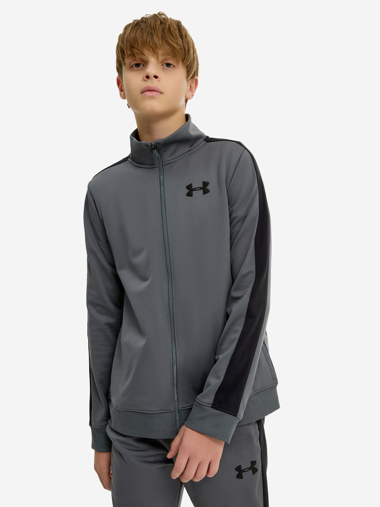 фото Костюм для мальчиков under armour, серый