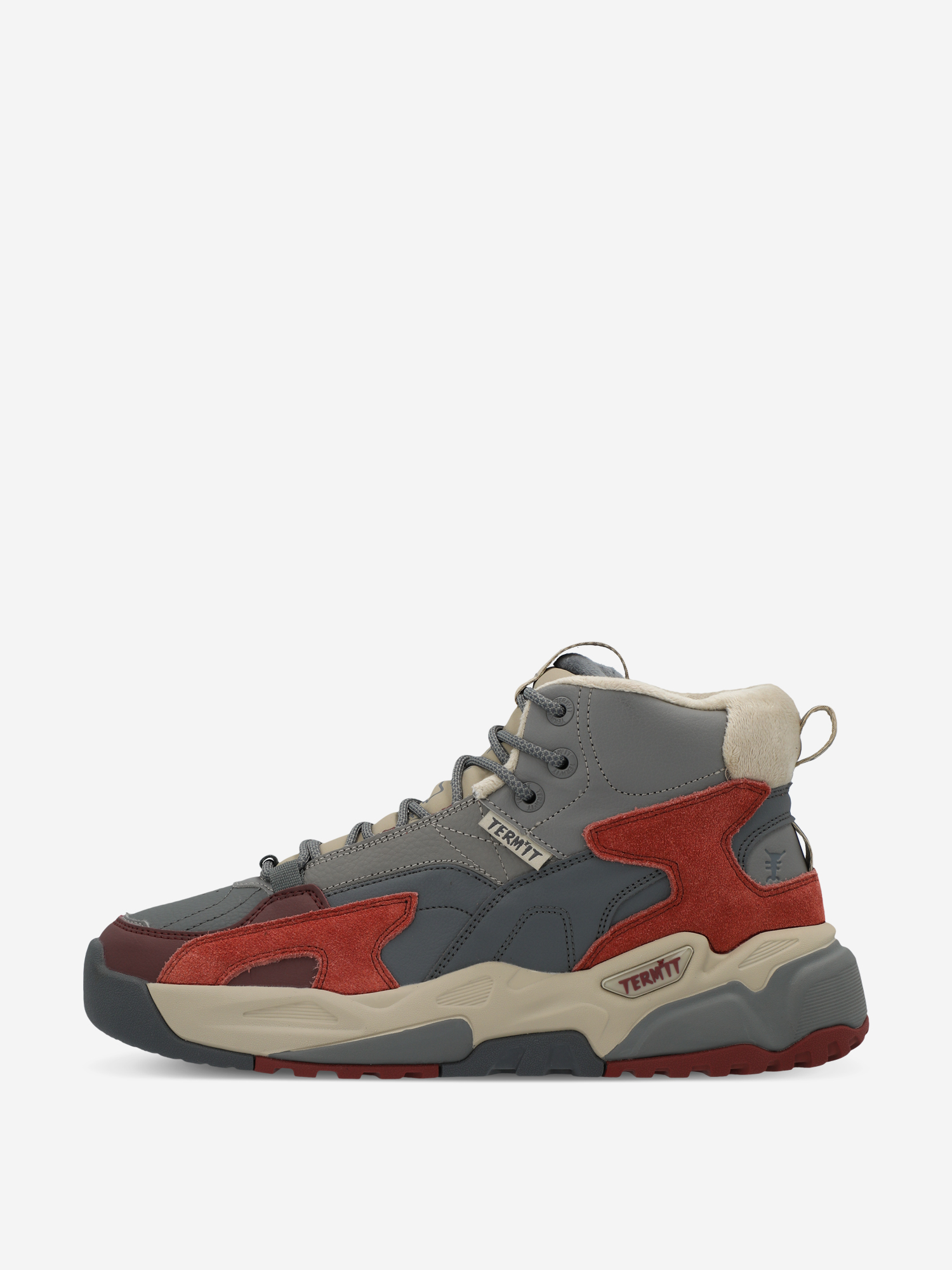 Изображение товара Кеды утепленные мужские Termit Rumple Wtr, Серый/красный
