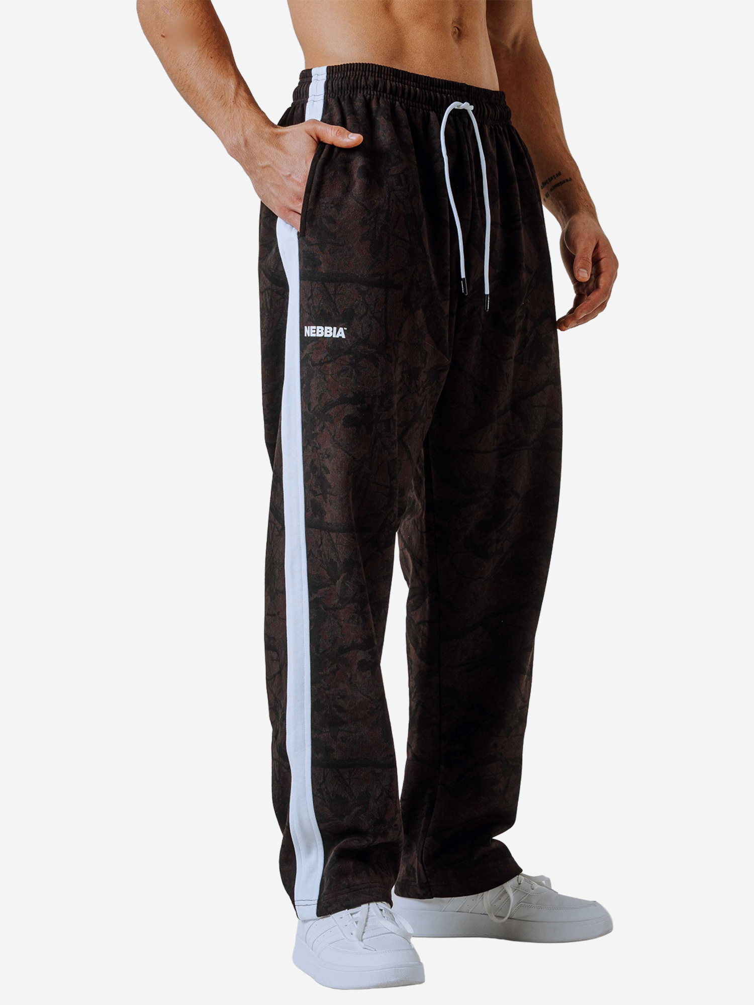 Изображение товара NEBBIA Relaxed Sweatpants POWER 904 мужские спортивные брюки прямой силуэт