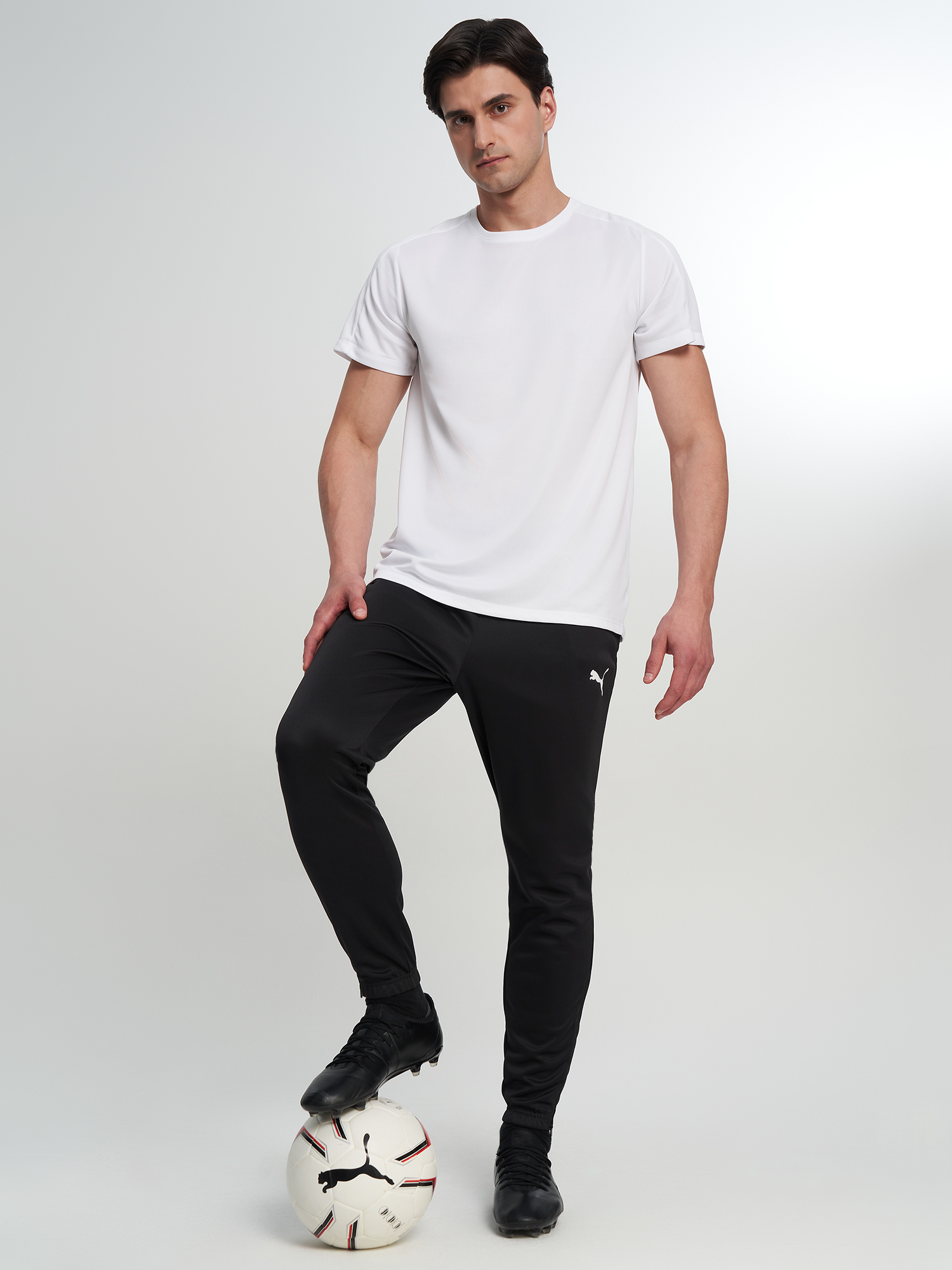 Брюки мужские PUMA Teamrise Poly Training, Черный 4