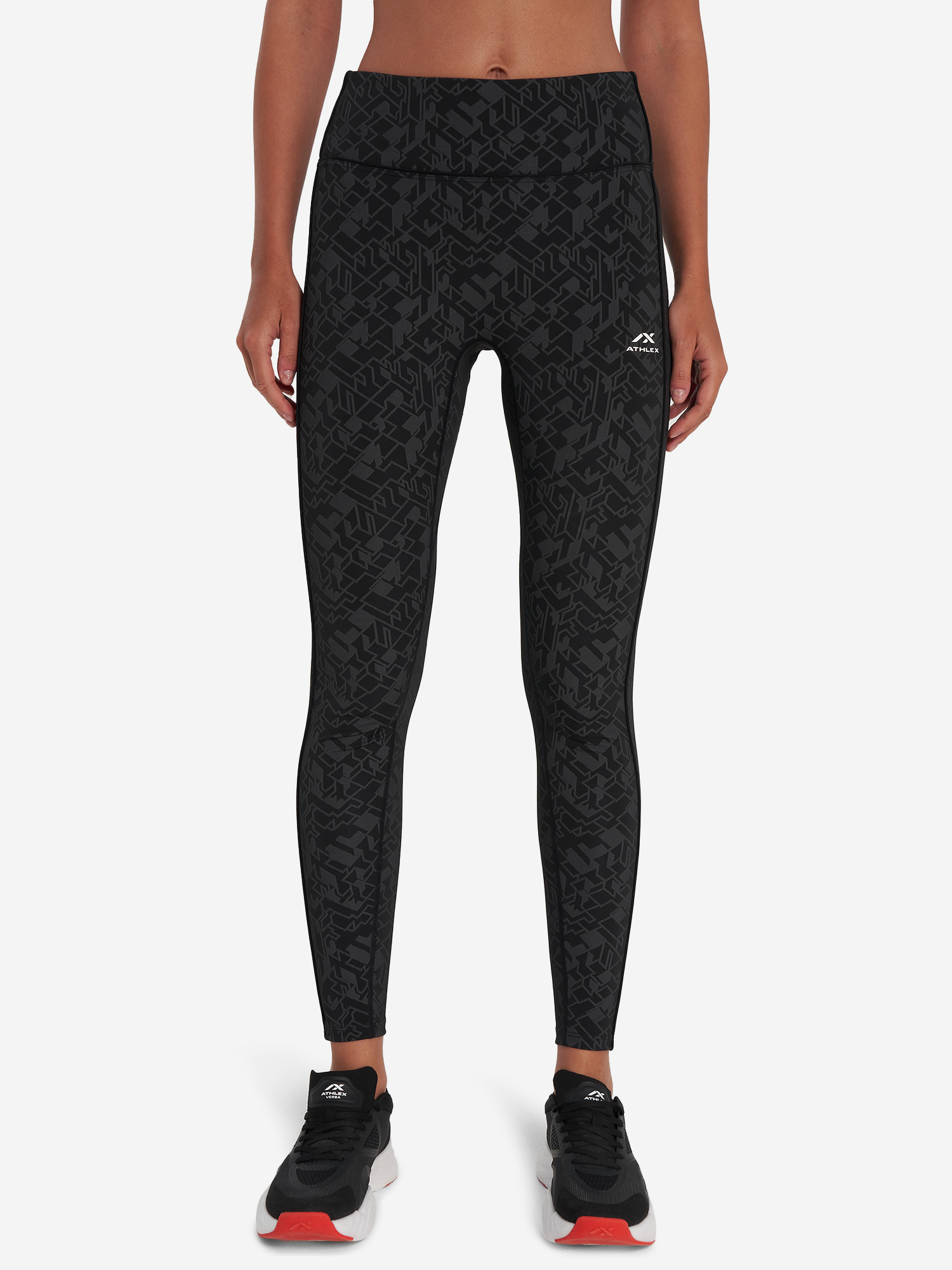 фото Легинсы женские athlex, черный