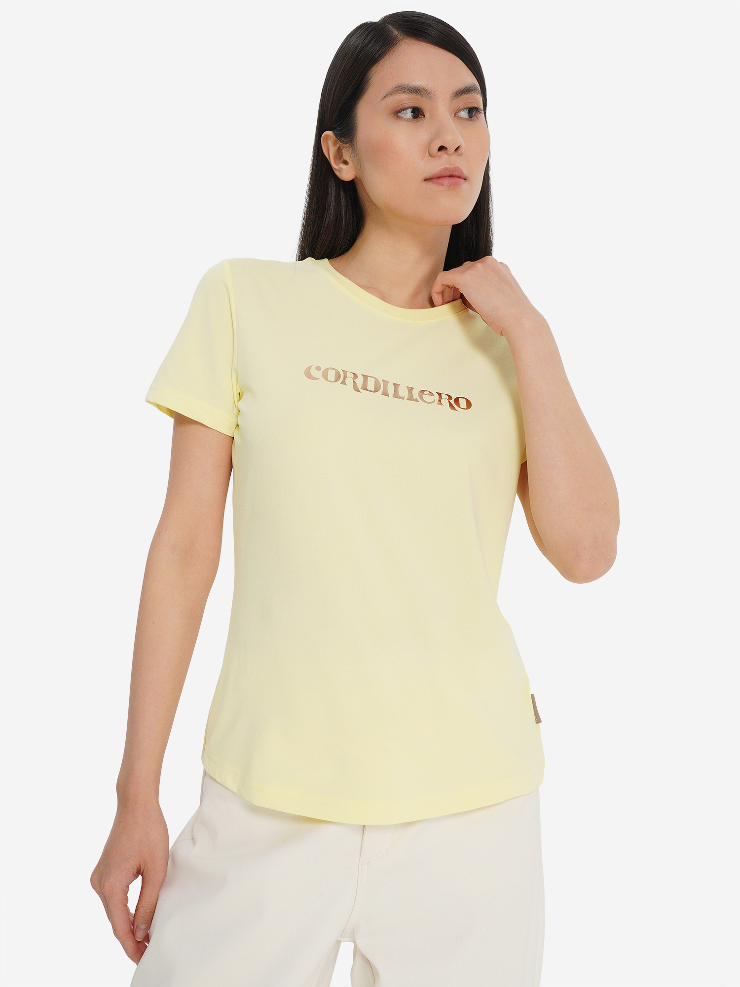 Изображение товара Женская футболка Cordillero с логотипом для активного отдыха и путешествий