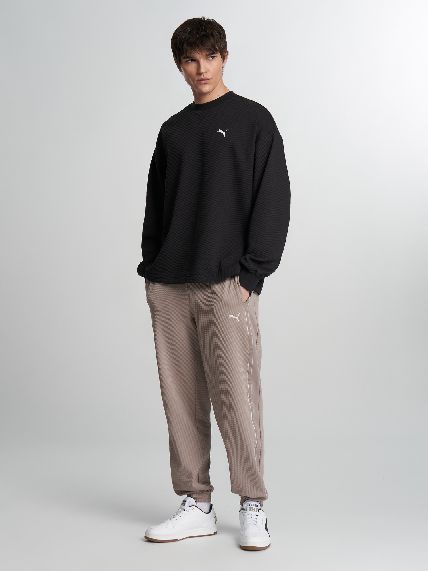 Свитшот мужской PUMA Essentials Elevated, Черный 3