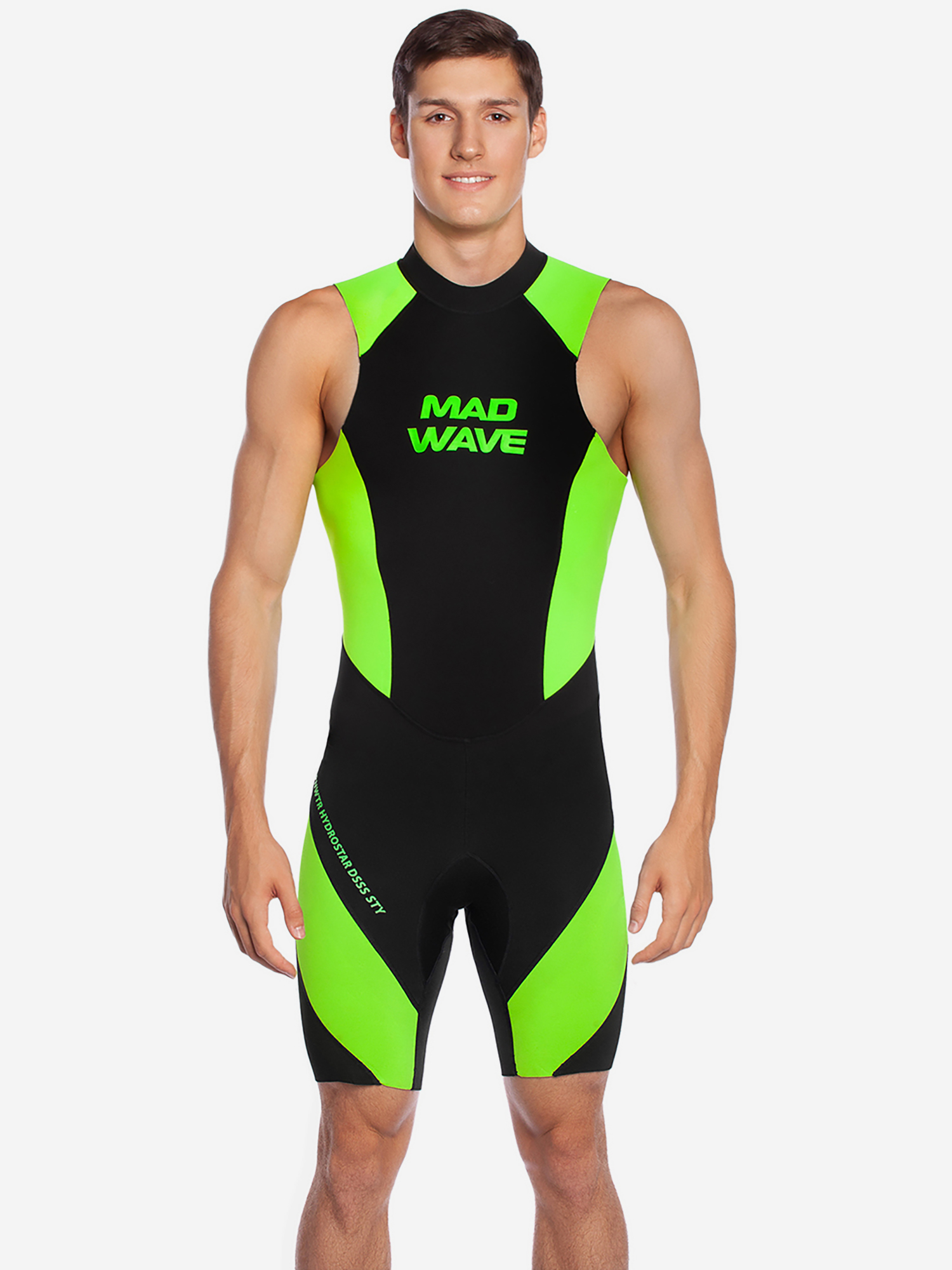 

Гидрокостюм неопреновый мужской Mad Wave OPNWTR Hydrostar DSSS SLS man, Черный