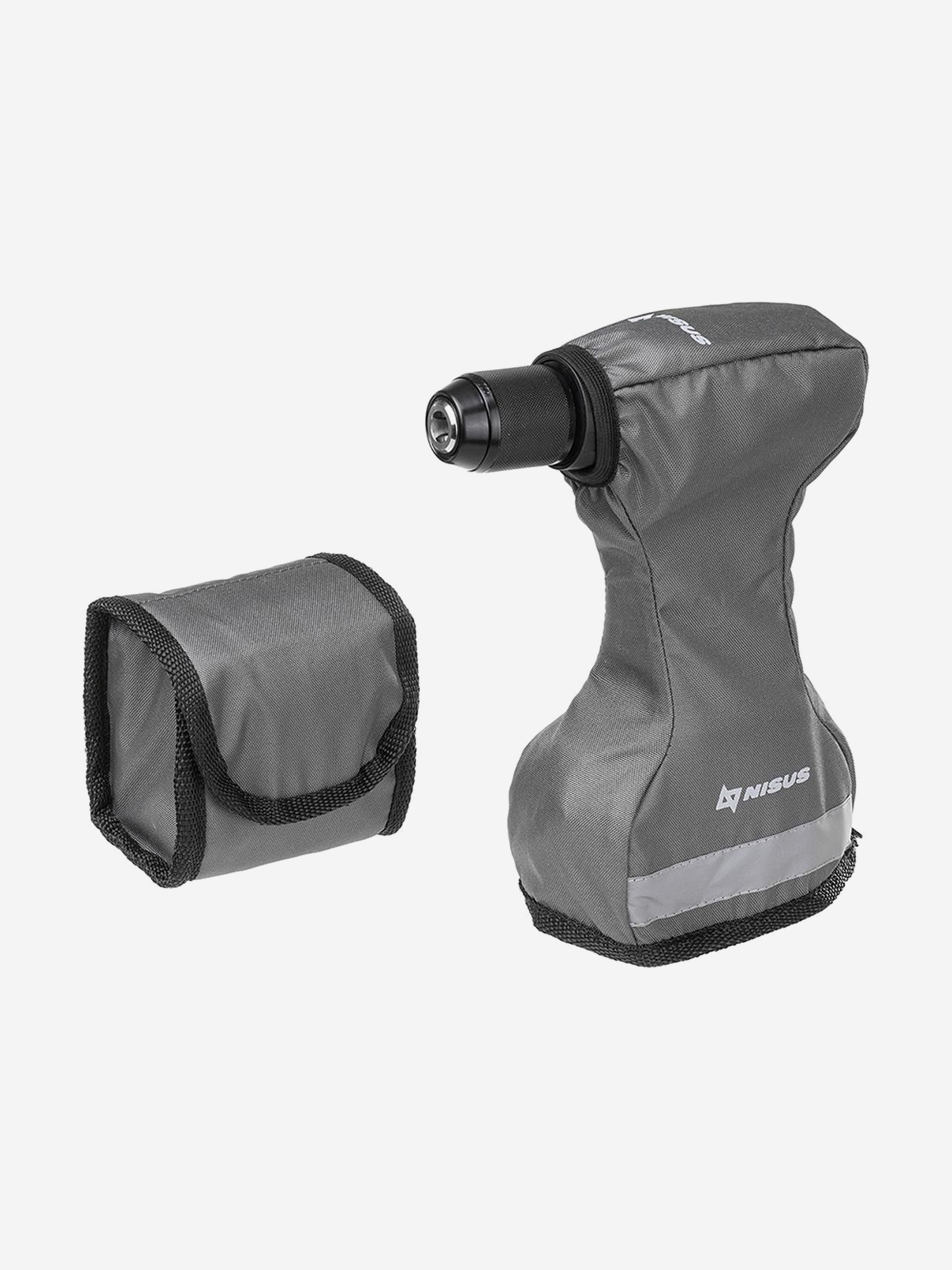 Изображение товара Чехол для шуруповерта Nisus ШУРТУК серый прочный легкий защита