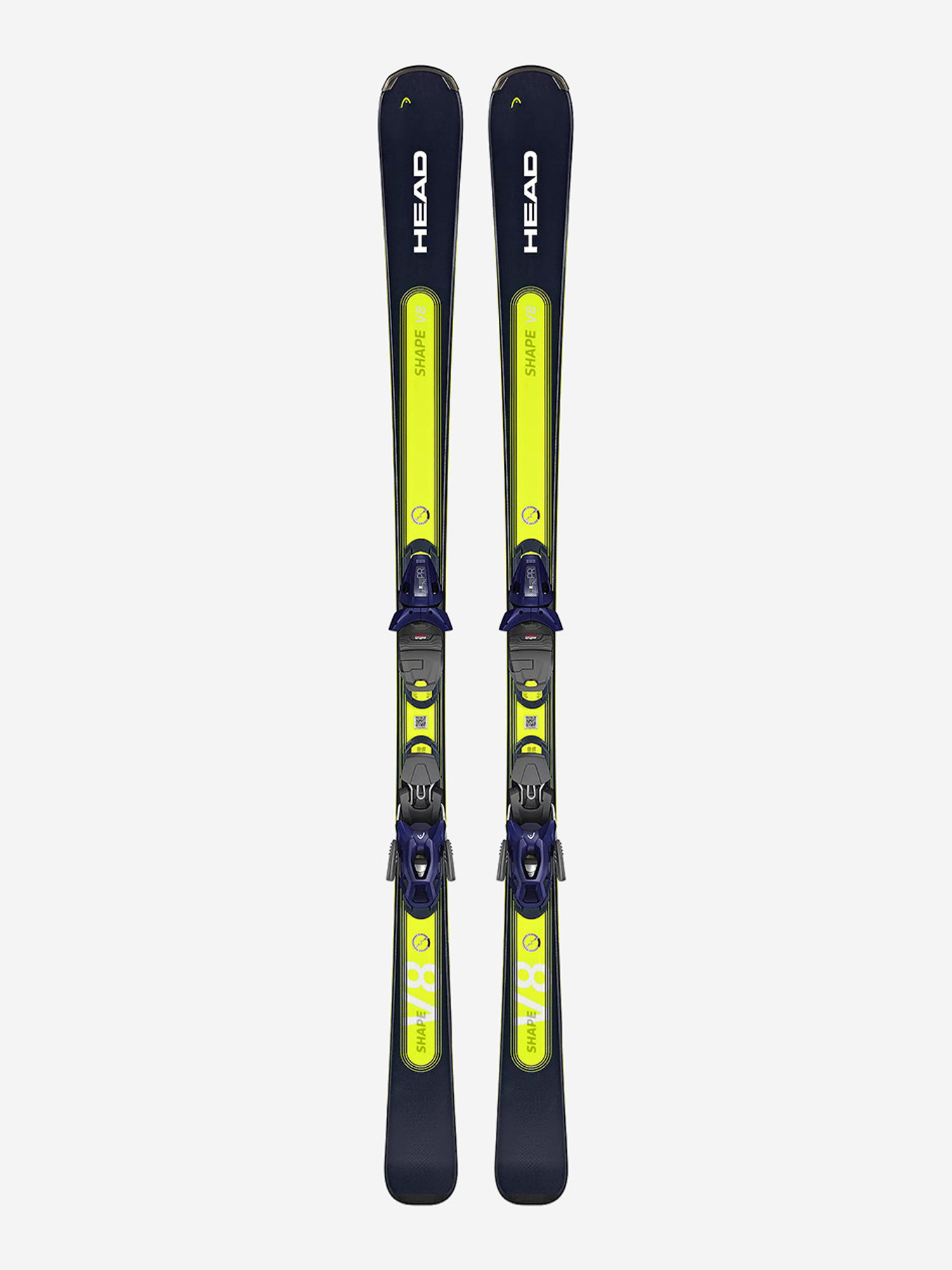 

Горные лыжи с креплениями Head Shape e-V8 SW AMT-PR + PR 11 GW 23/24, Черный