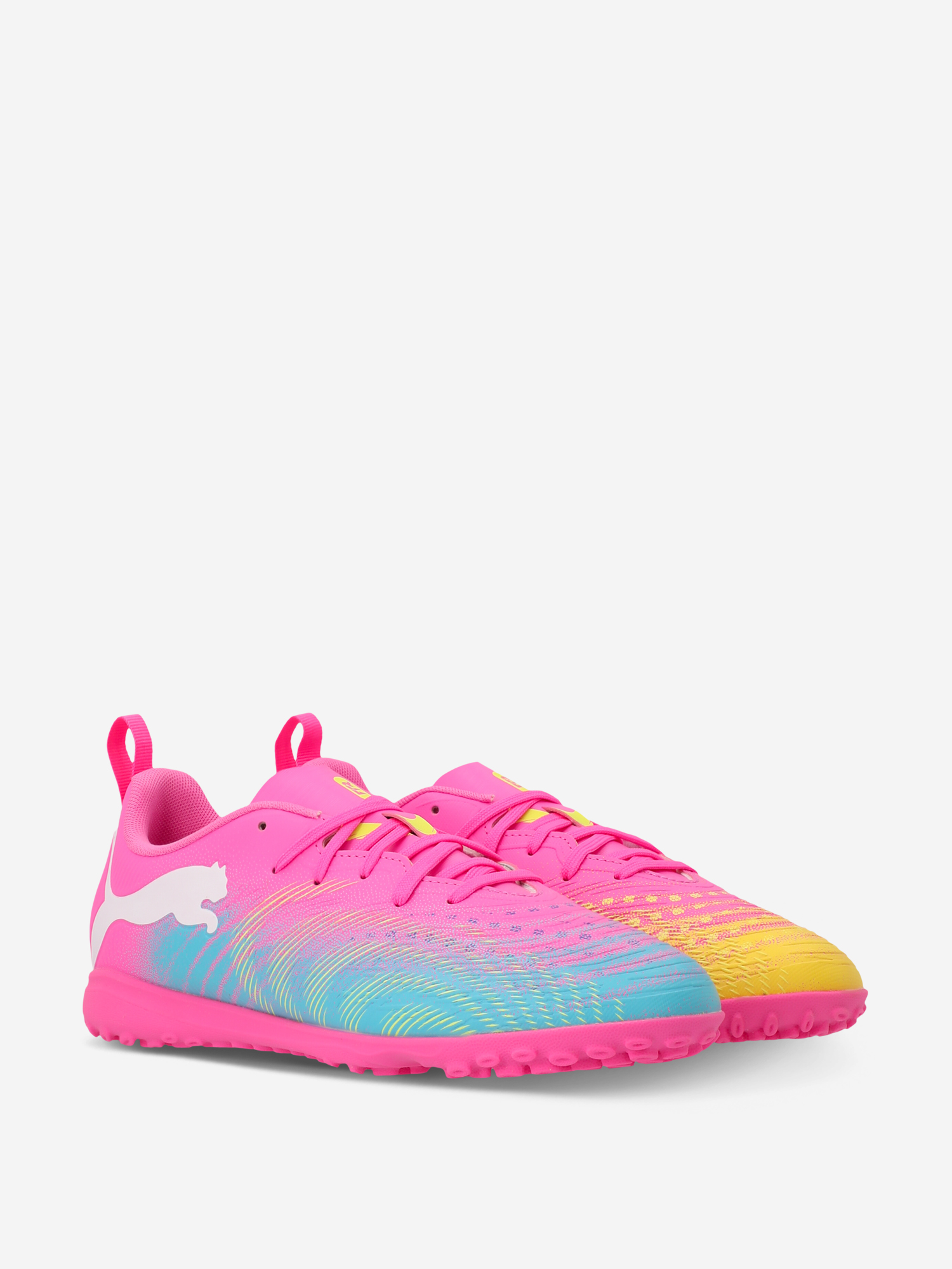 Бутсы для мальчиков PUMA Future 9 Play Tt, Розовый 3