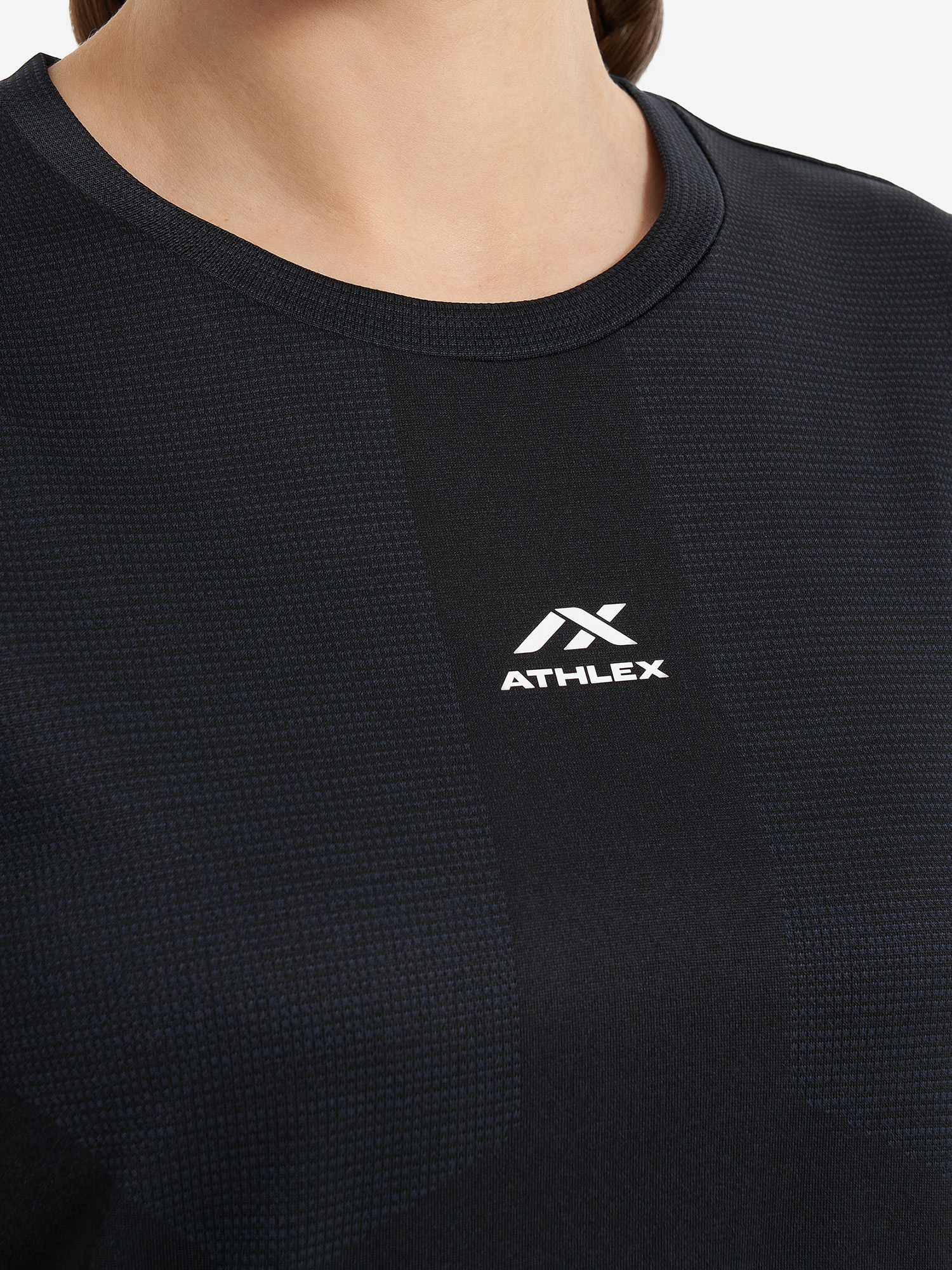 фото Футболка женская athlex, черный