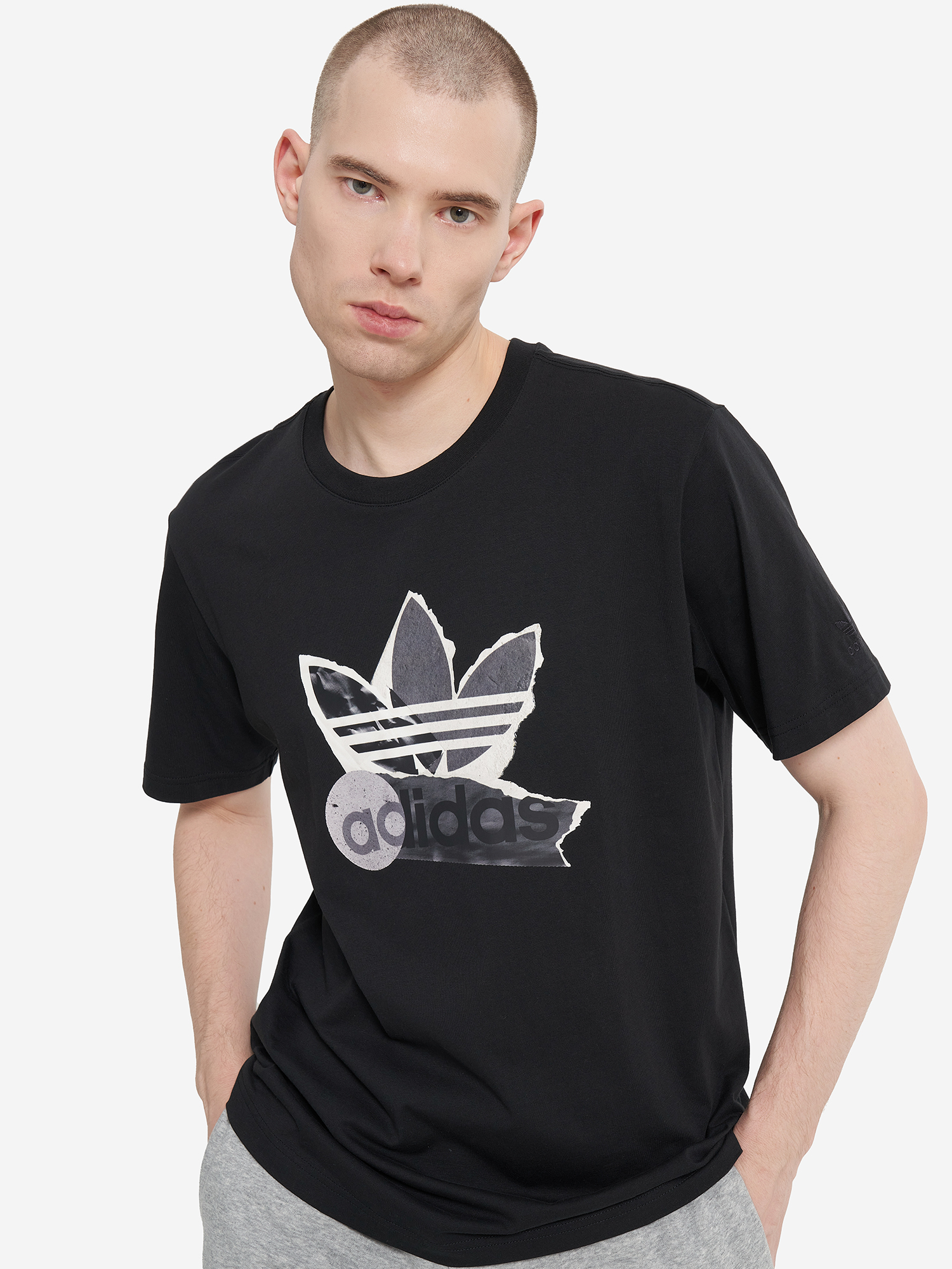 

Футболка мужская adidas Fashion, Черный