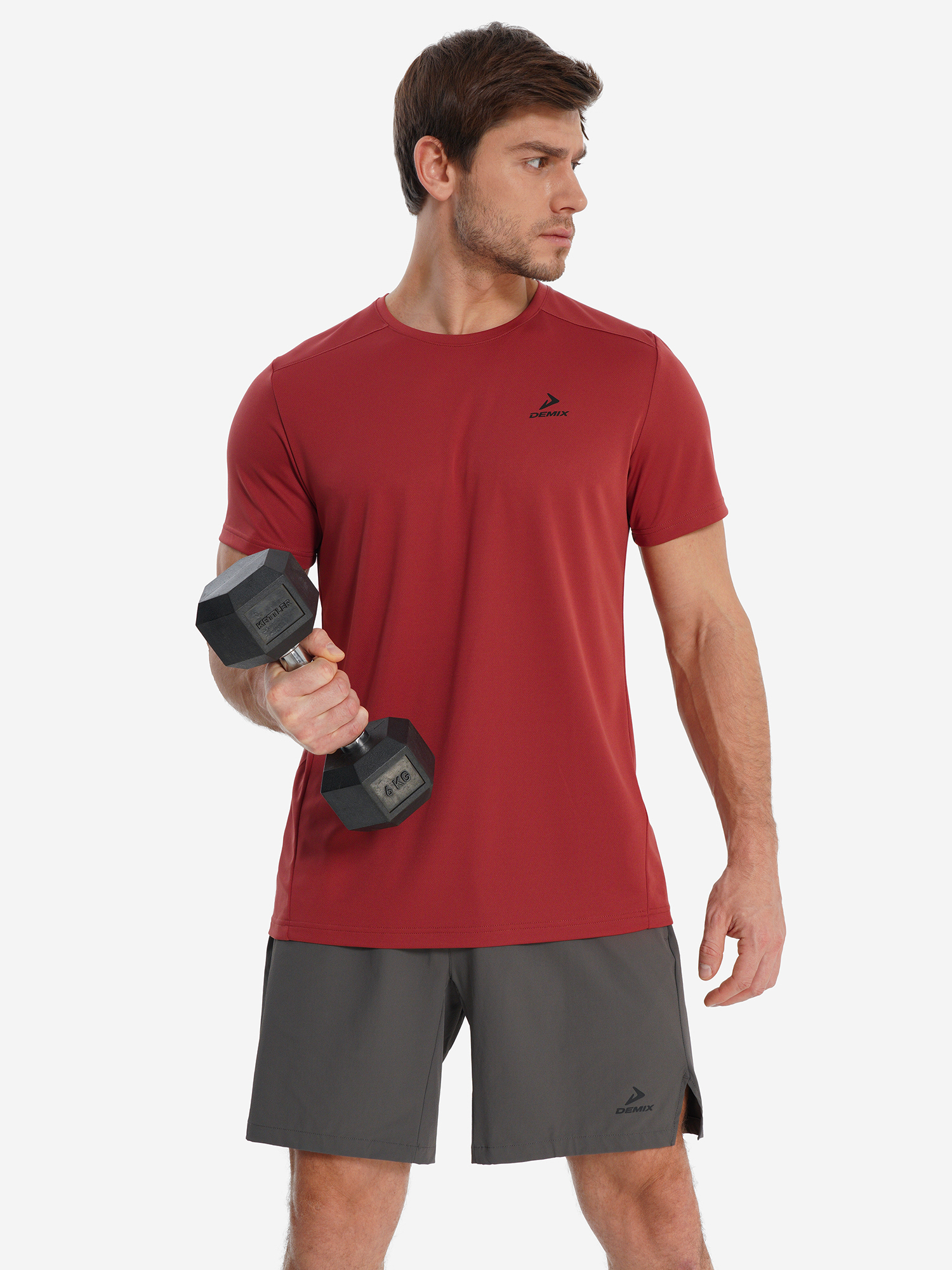 Изображение товара Мужская спортивная футболка Demix для фитнеса и тренинга