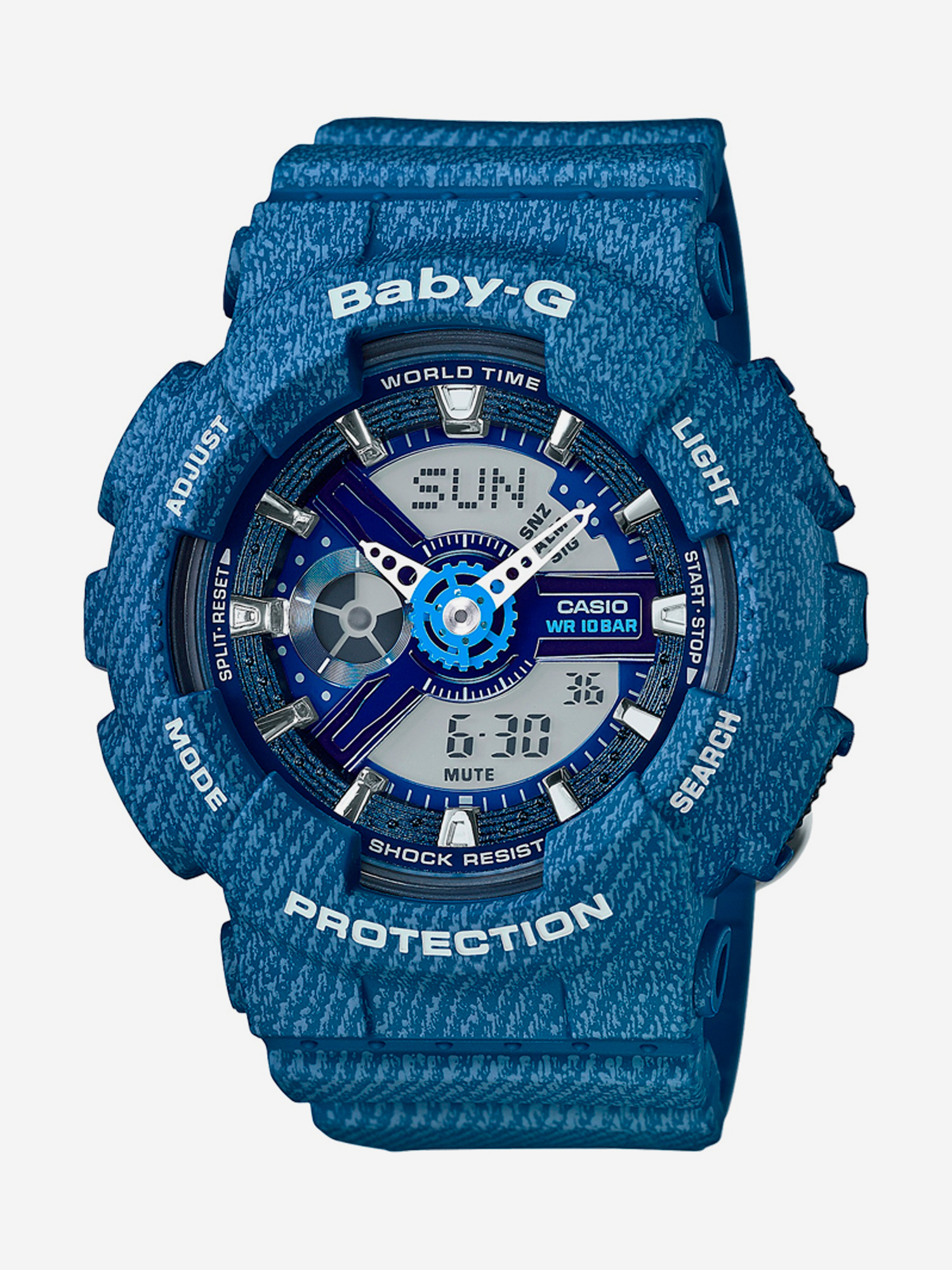 

Спортивные часы CASIO BA-110DC-2A2, Синий