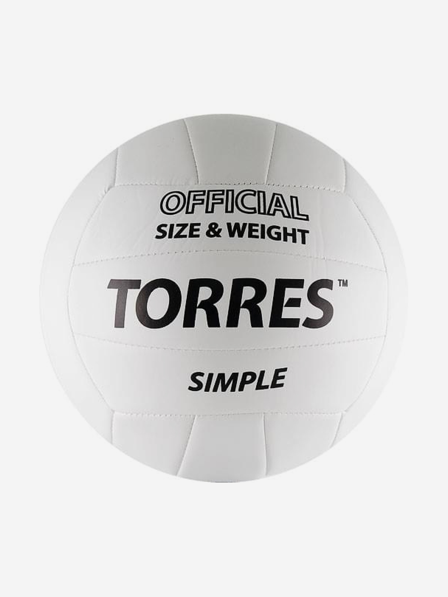 

Мяч волейбольный Torres Simple арт. V30105 р.5, Белый