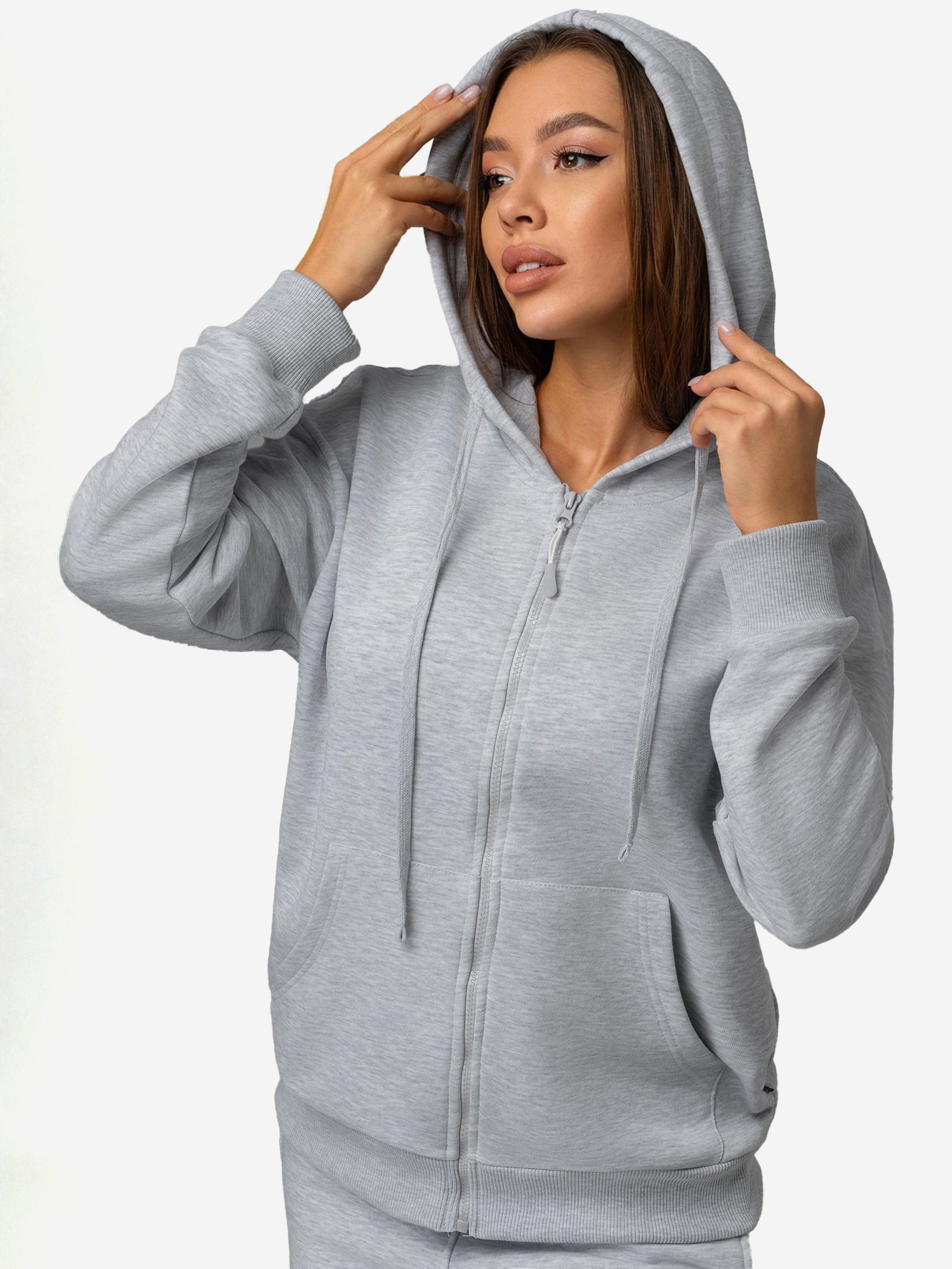 

Костюм женский спортивный из футера Happyfox, Серый
