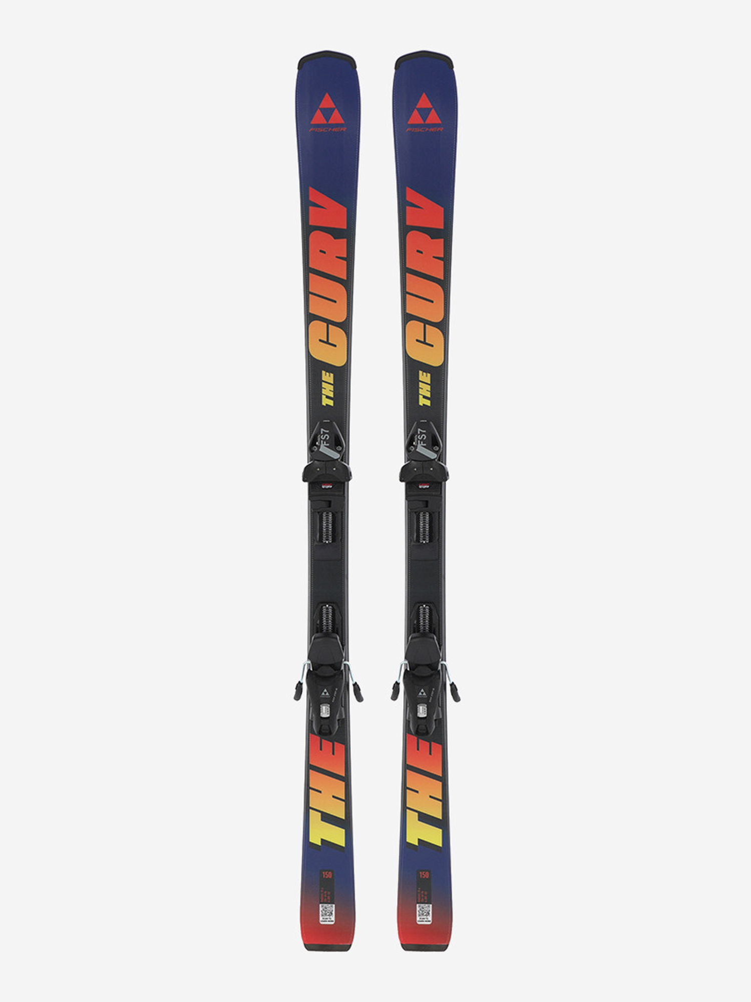

Горные лыжи с креплениями Fischer The Curv JR + FS7 GW JRS 24/25, Синий