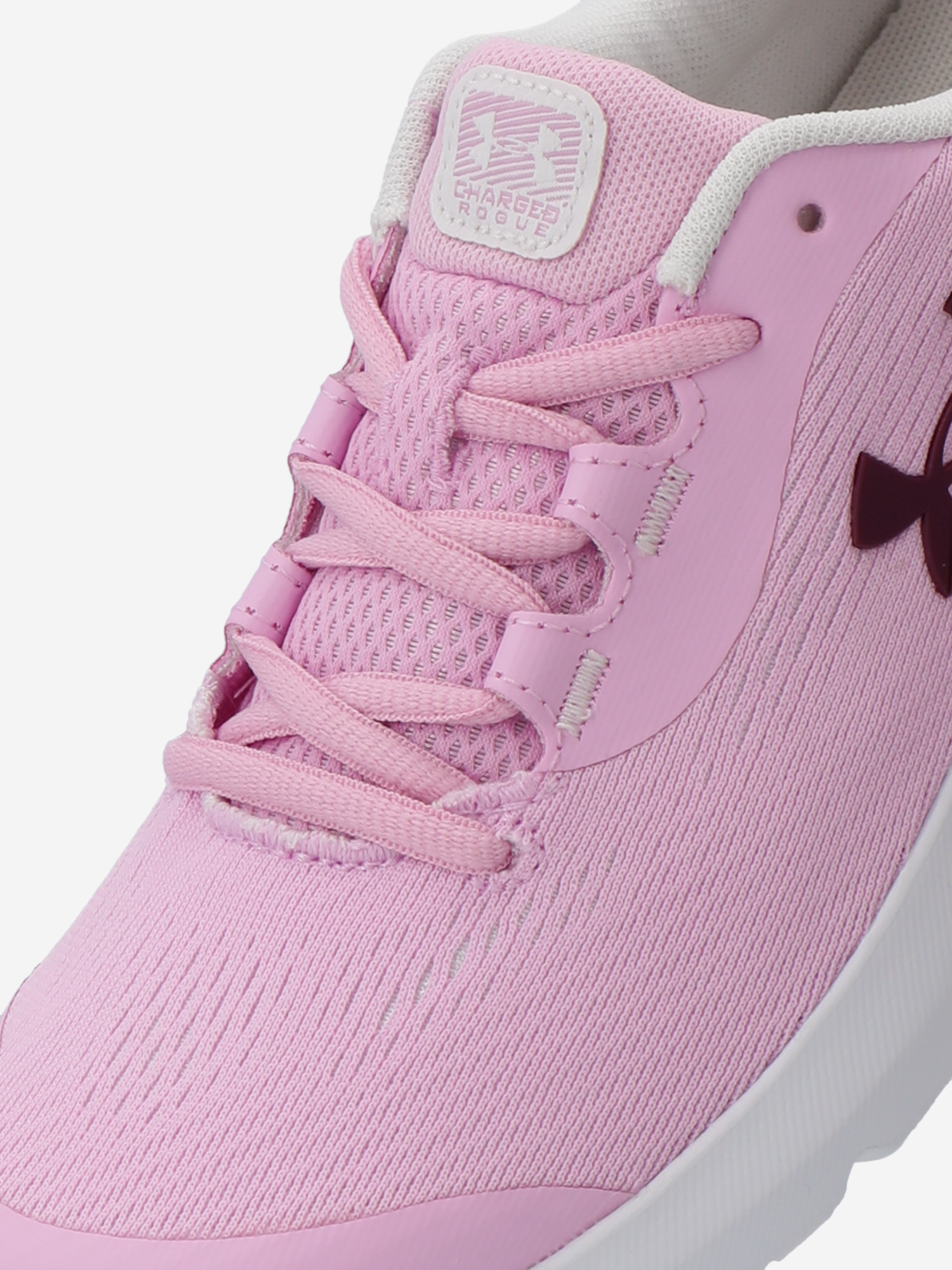 фото Кроссовки для девочек under armour charged rogue 4, розовый