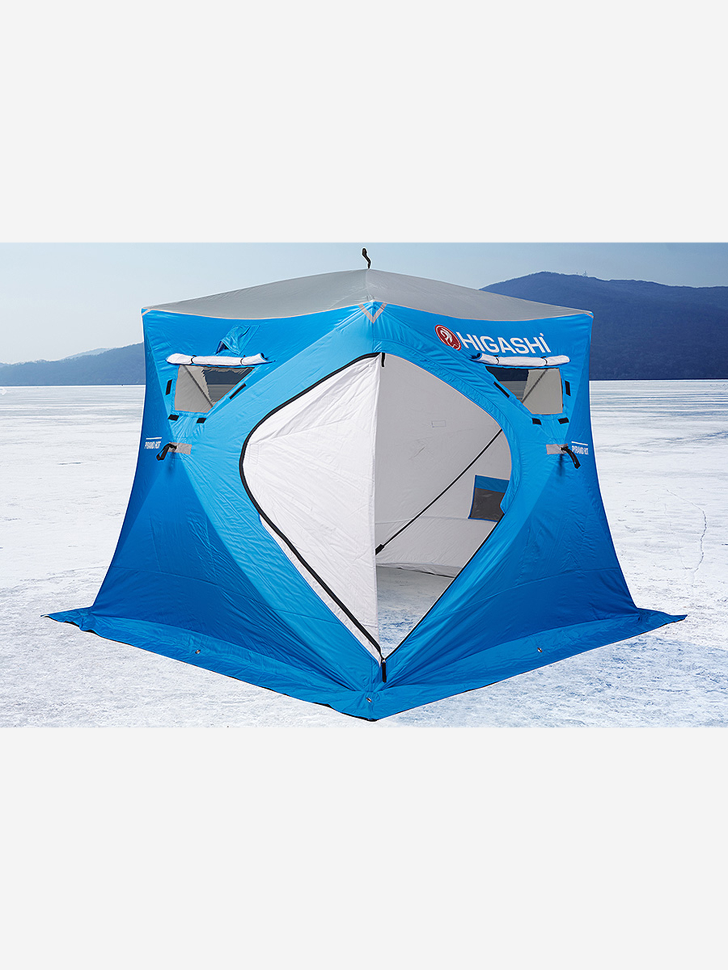 Изображение товара Зимняя палатка HIGASHI Pyramid Hot DC для рыбалки и охоты