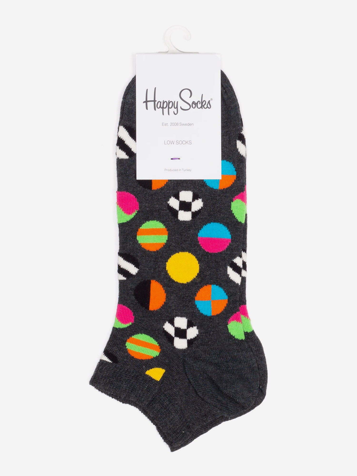 

Носки с рисунками Happy Socks, Low Clashing Dots, Черный