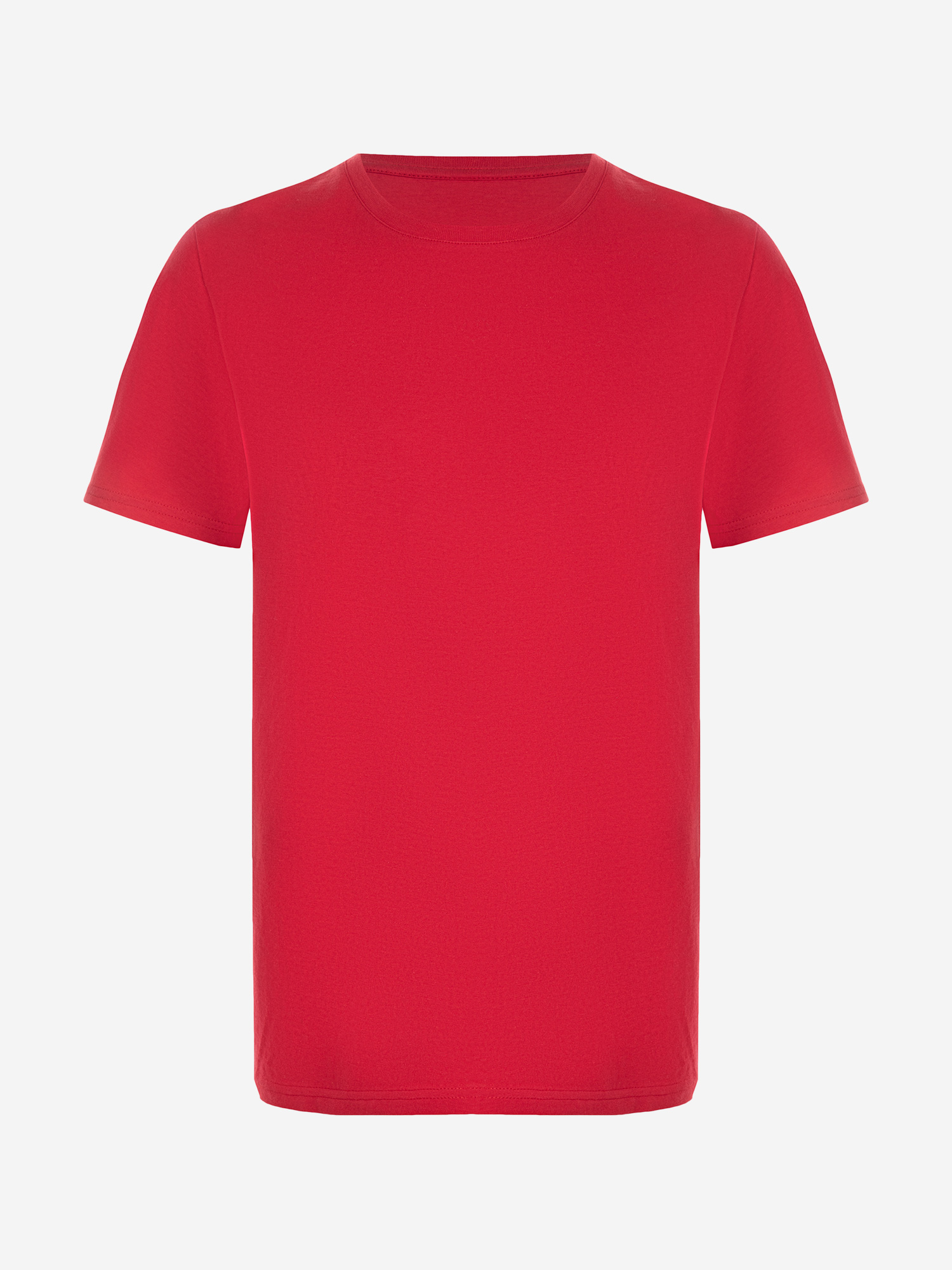 Изображение товара Футболка для мальчиков GSD Красного цвета из 100% хлопка