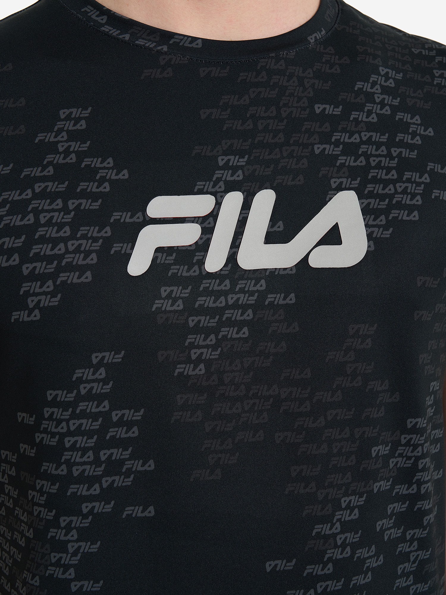фото Футболка для мальчиков fila, черный