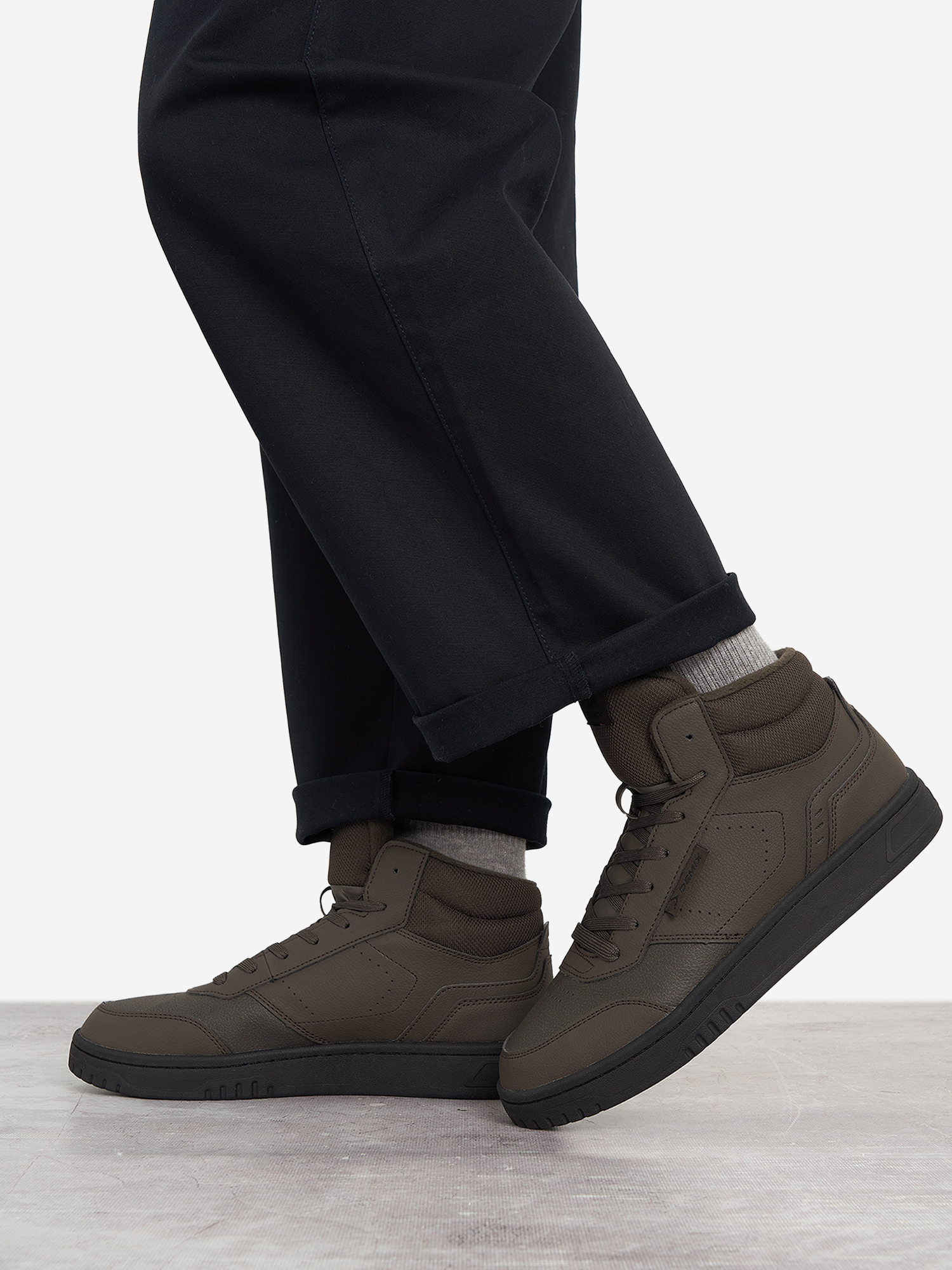 

Кеды утепленные мужские Demix Board 6, Коричневый