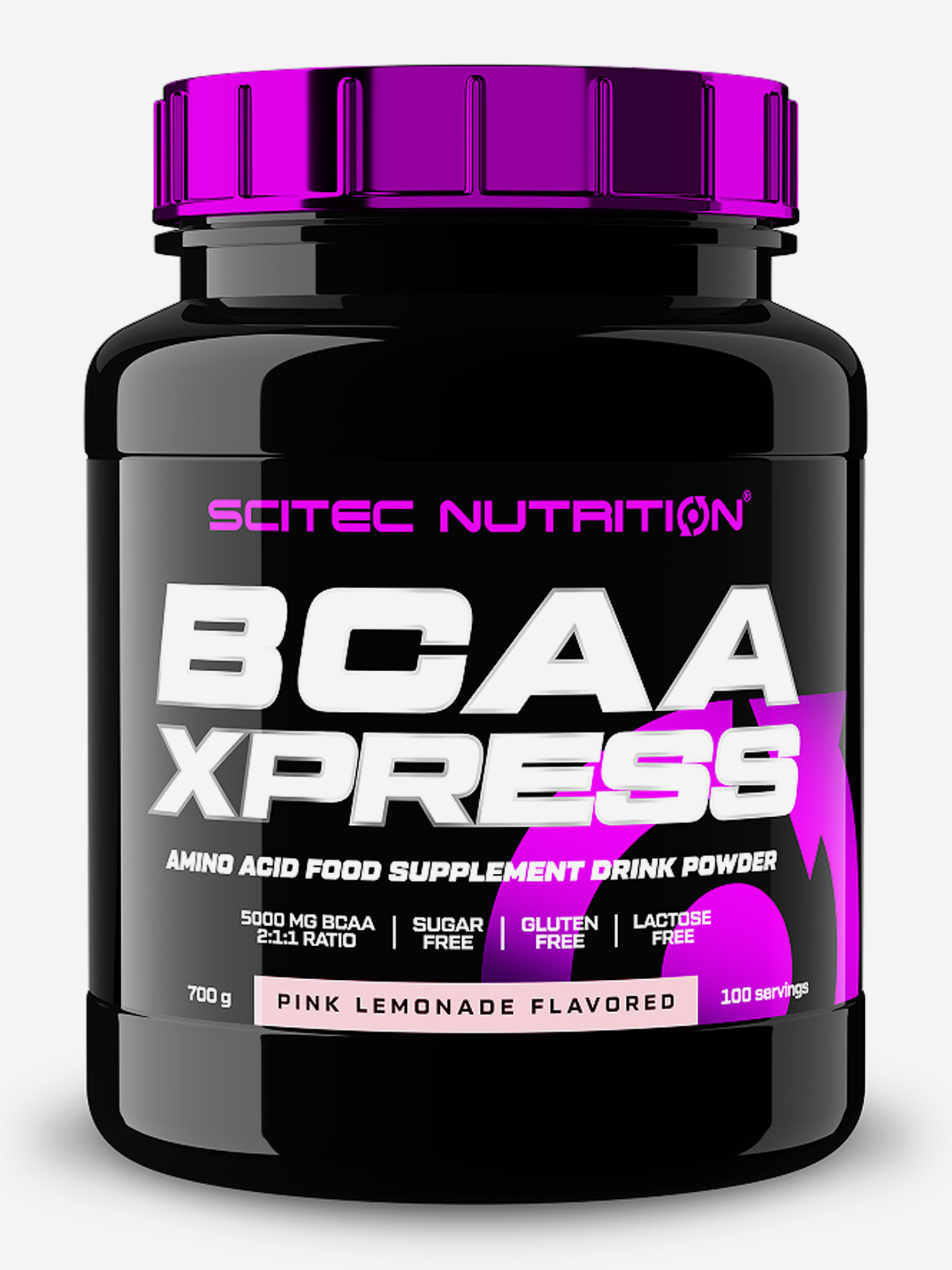 Изображение товара Аминокислоты BCAA XPRESS 700 г порошок розовый лимонад для восстановления и набора массы