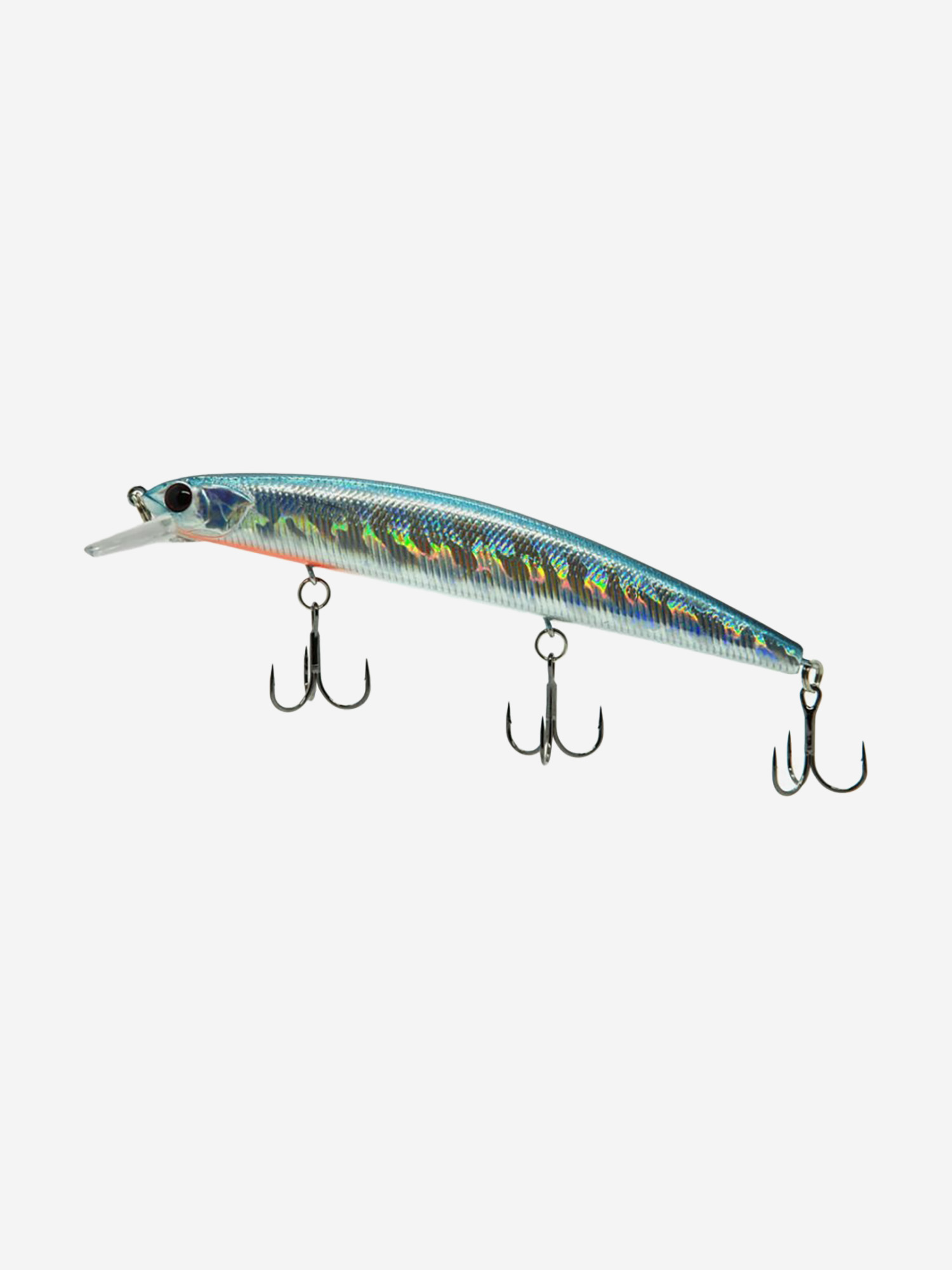 

Воблер Mottomo Aringo 130SP 21,3g Silver Minnow, Серебряный