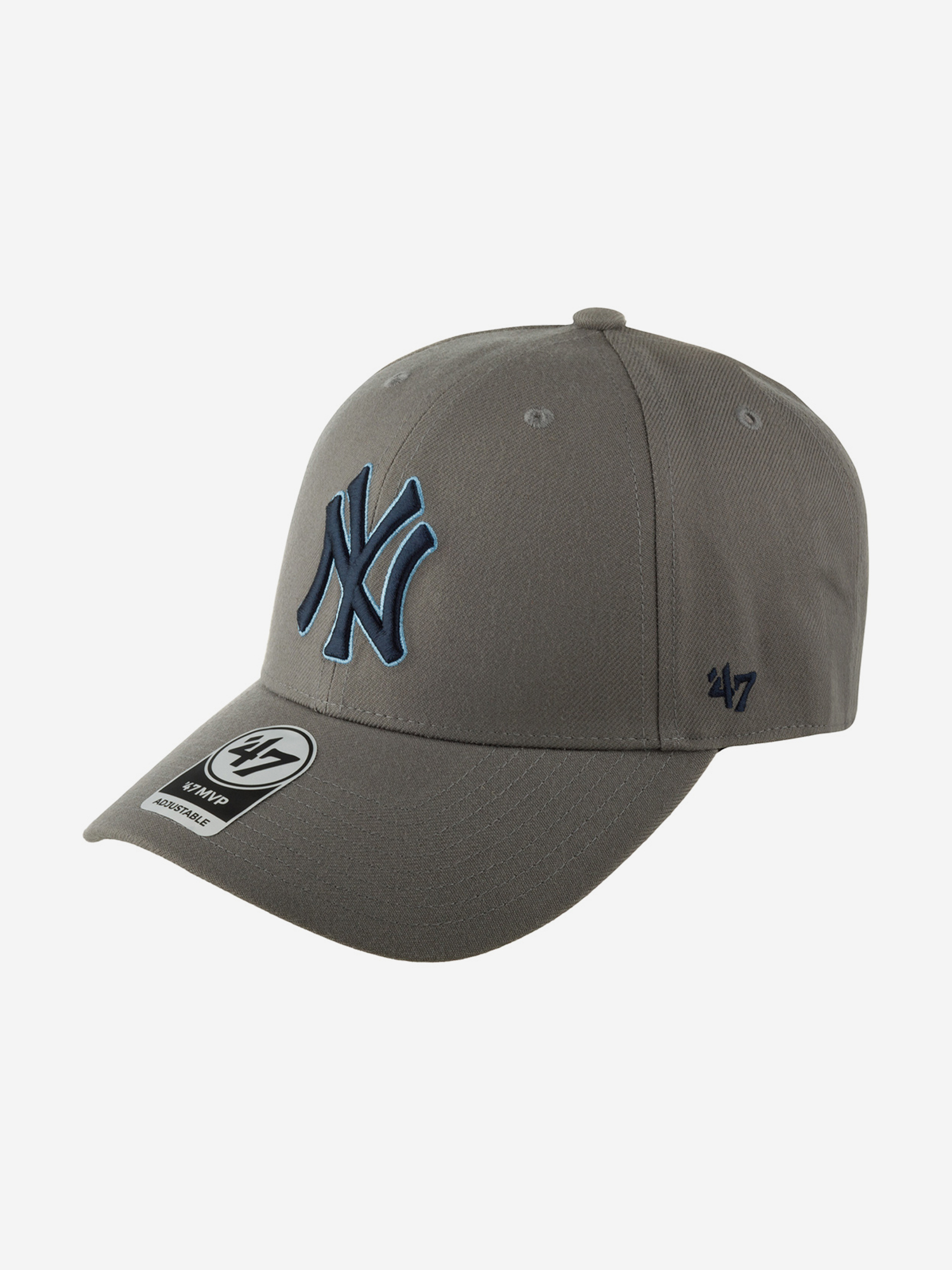 Бейсболка 47 BRAND B-MVPSP17WBP-CCNR New York Yankees MLB (серый), Серый 36-656XDOX403-08, размер Без размера